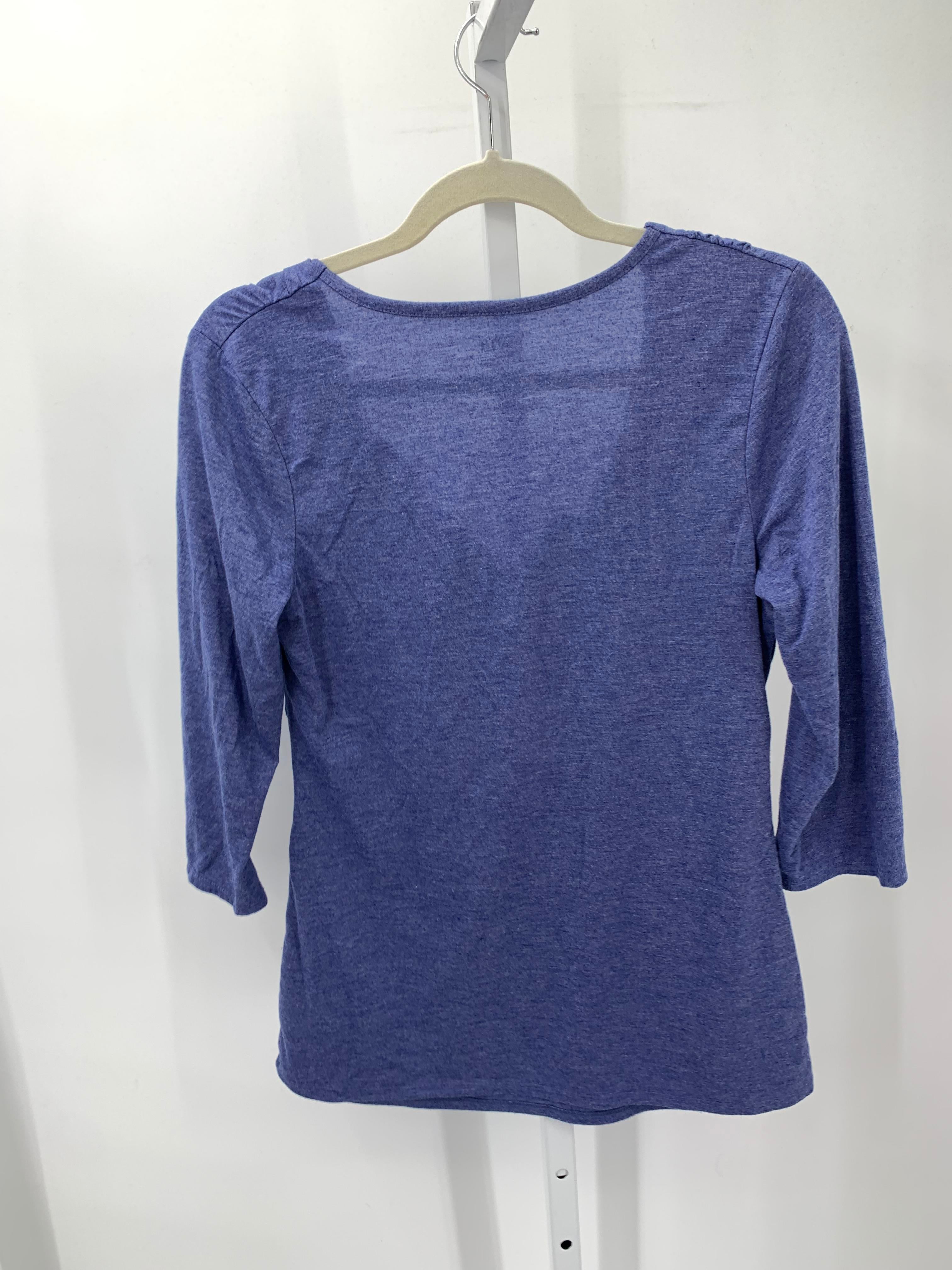 A.N.A. Size Large Misses 3/4 Sleeve Shirt