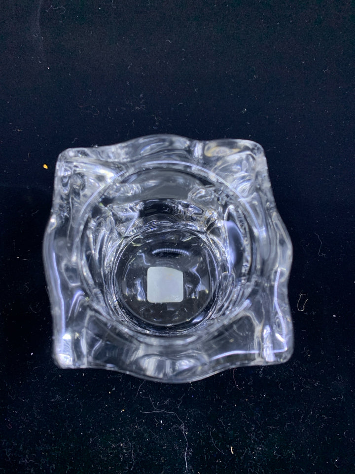 ICE CUB TEA LIGHT HOLDER.