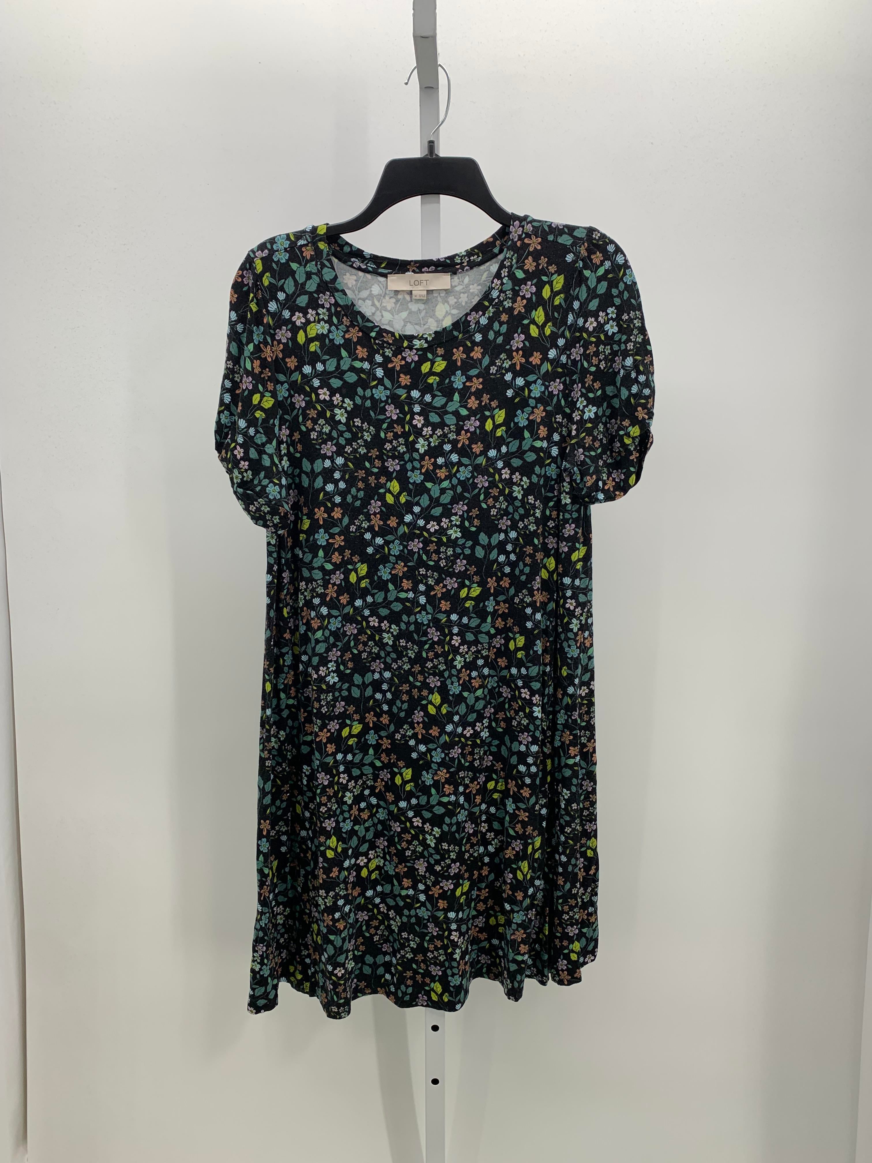 Loft Size Medium Misses Short Sleeve Dress