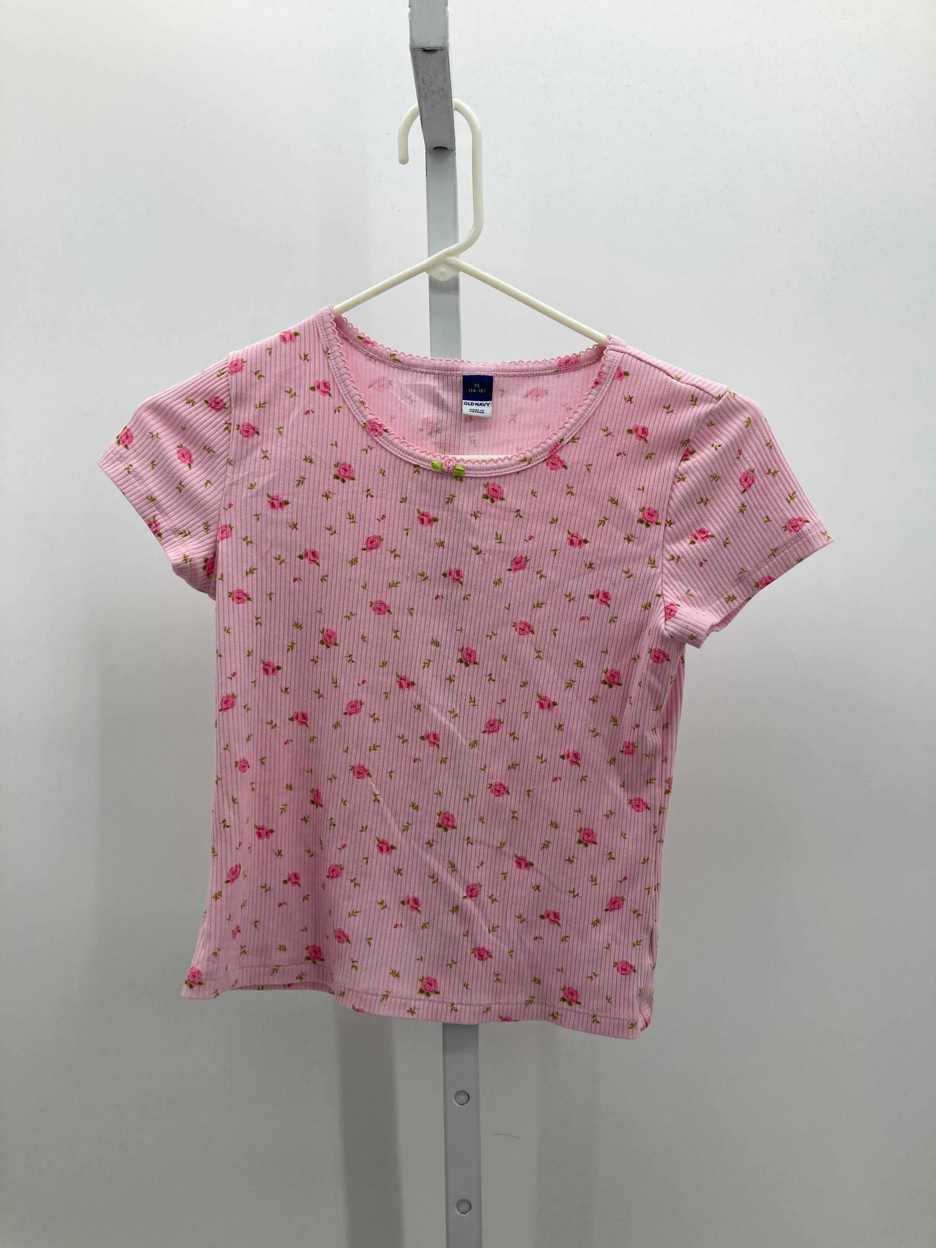 Old Navy Size 14-16 Girls Short Sleeve Shirt