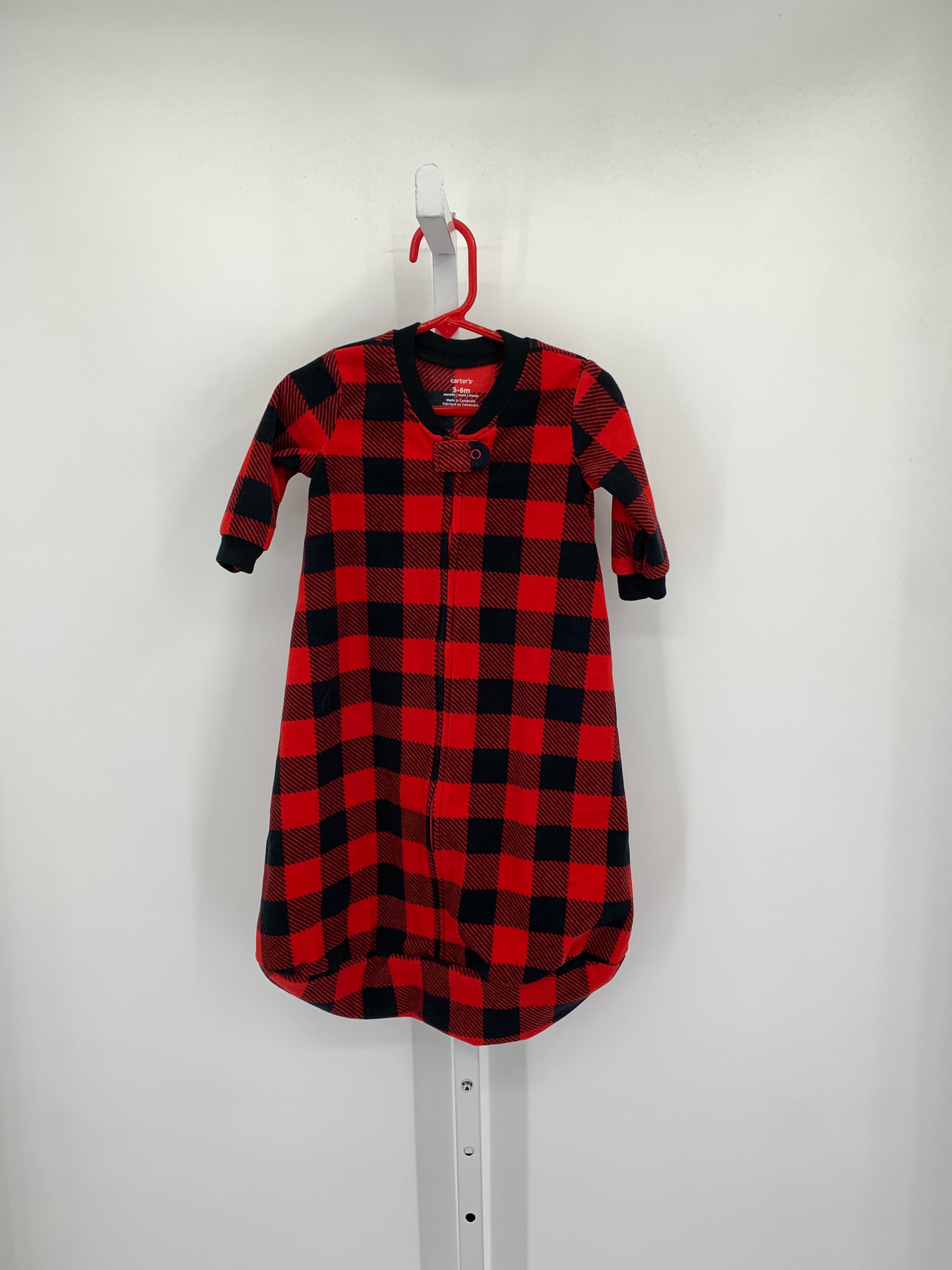 BLACK CHECKERED FLEECE