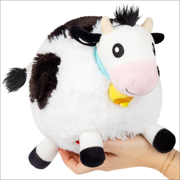 Mini Squishable Black & White Cow