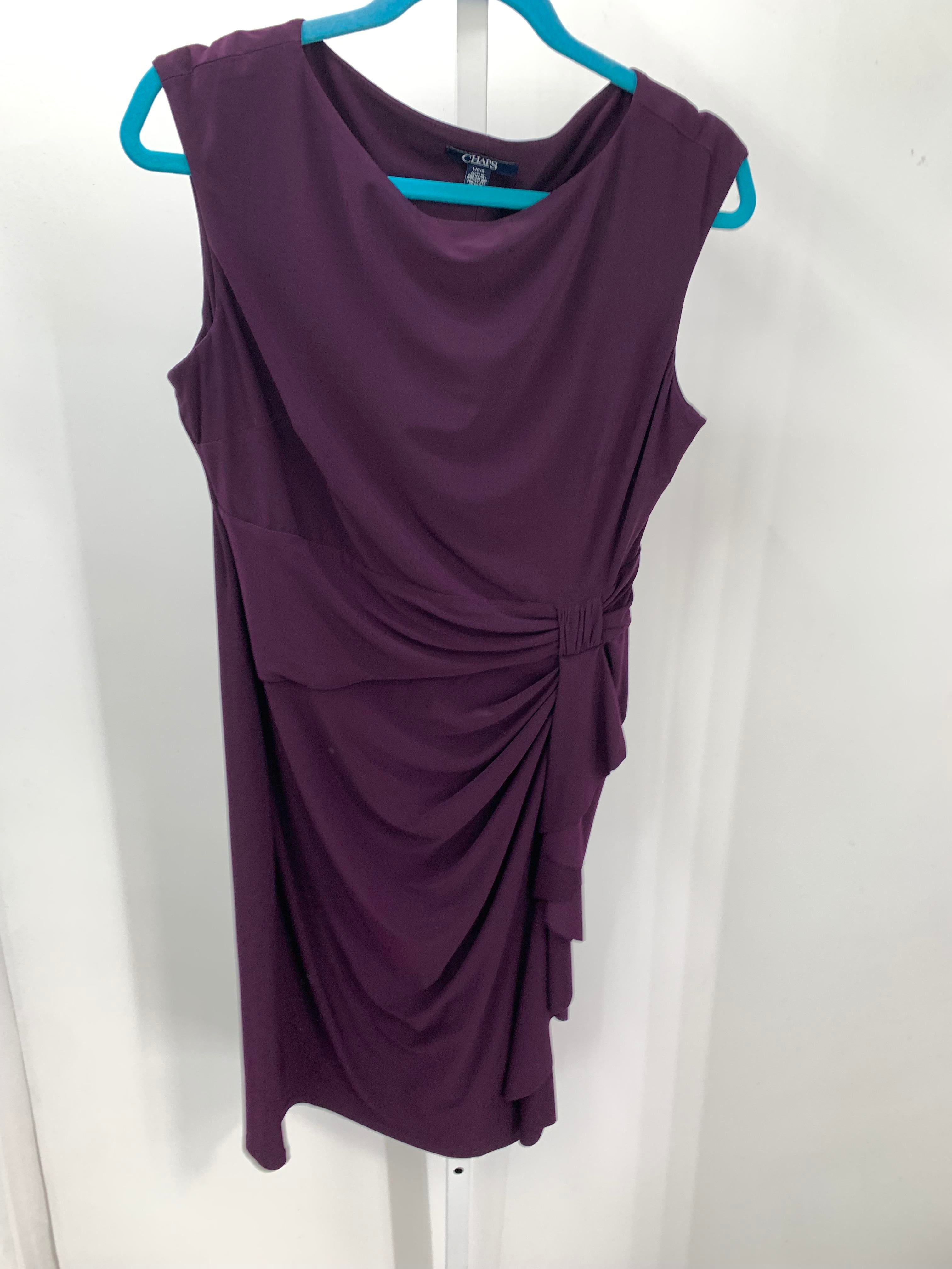 Chaps Size Large Misses Sleeveless Dress