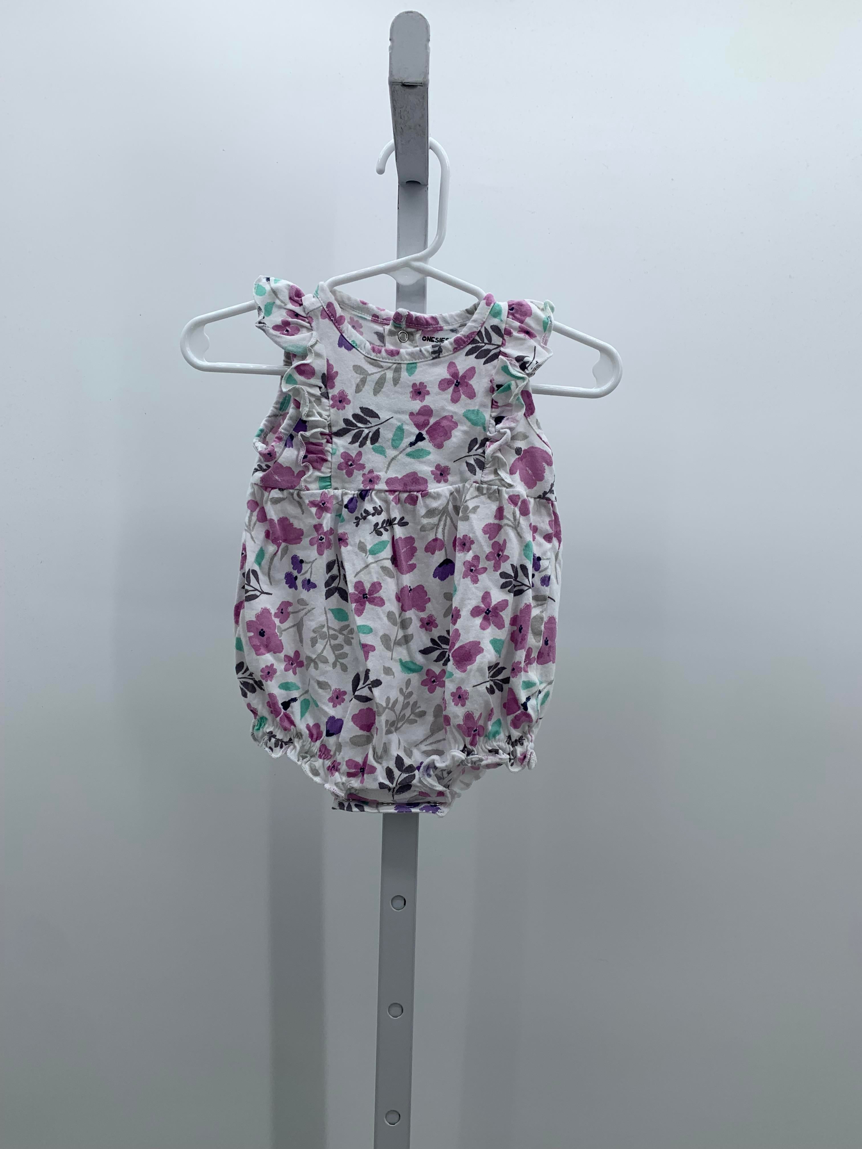 Onesie Brand Size 0-3 months Girls Sleeveless Romper