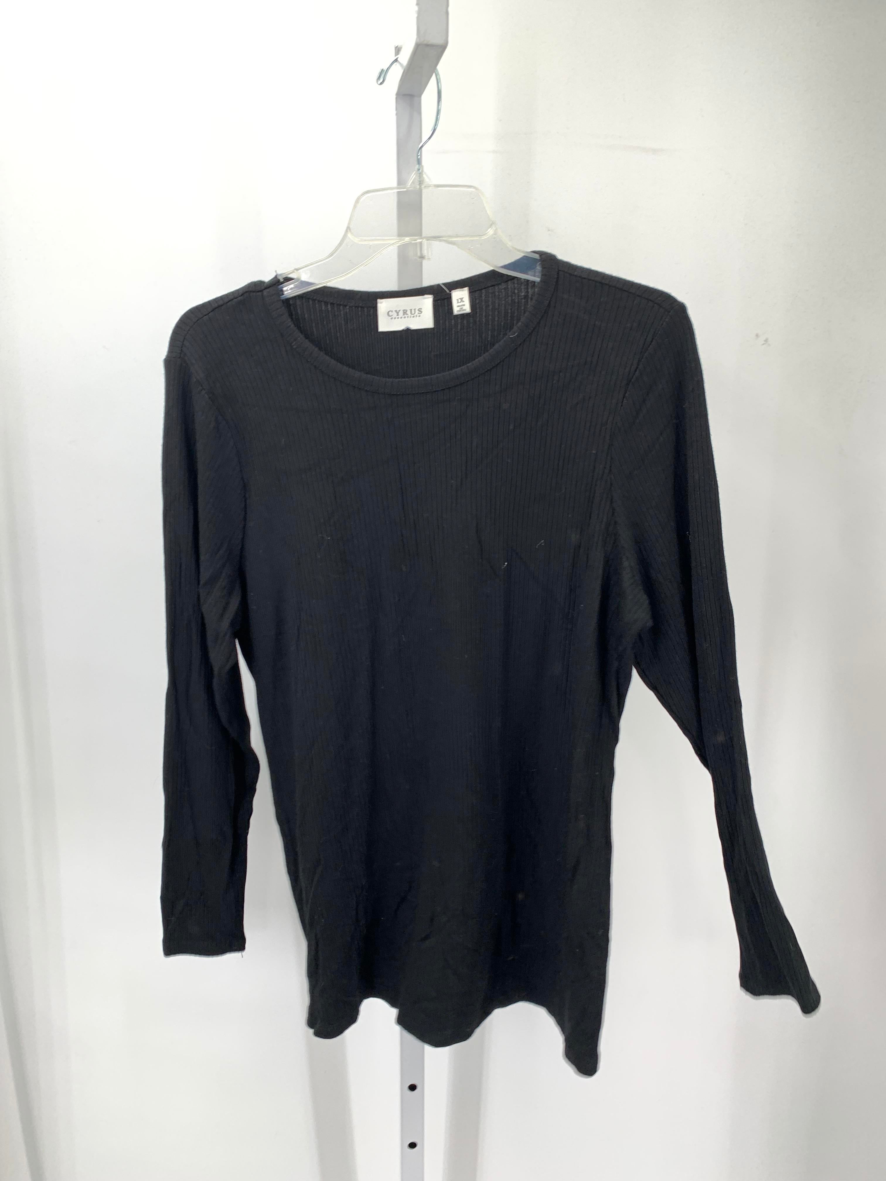 cyrus Size 1X Womens Long Sleeve Shirt