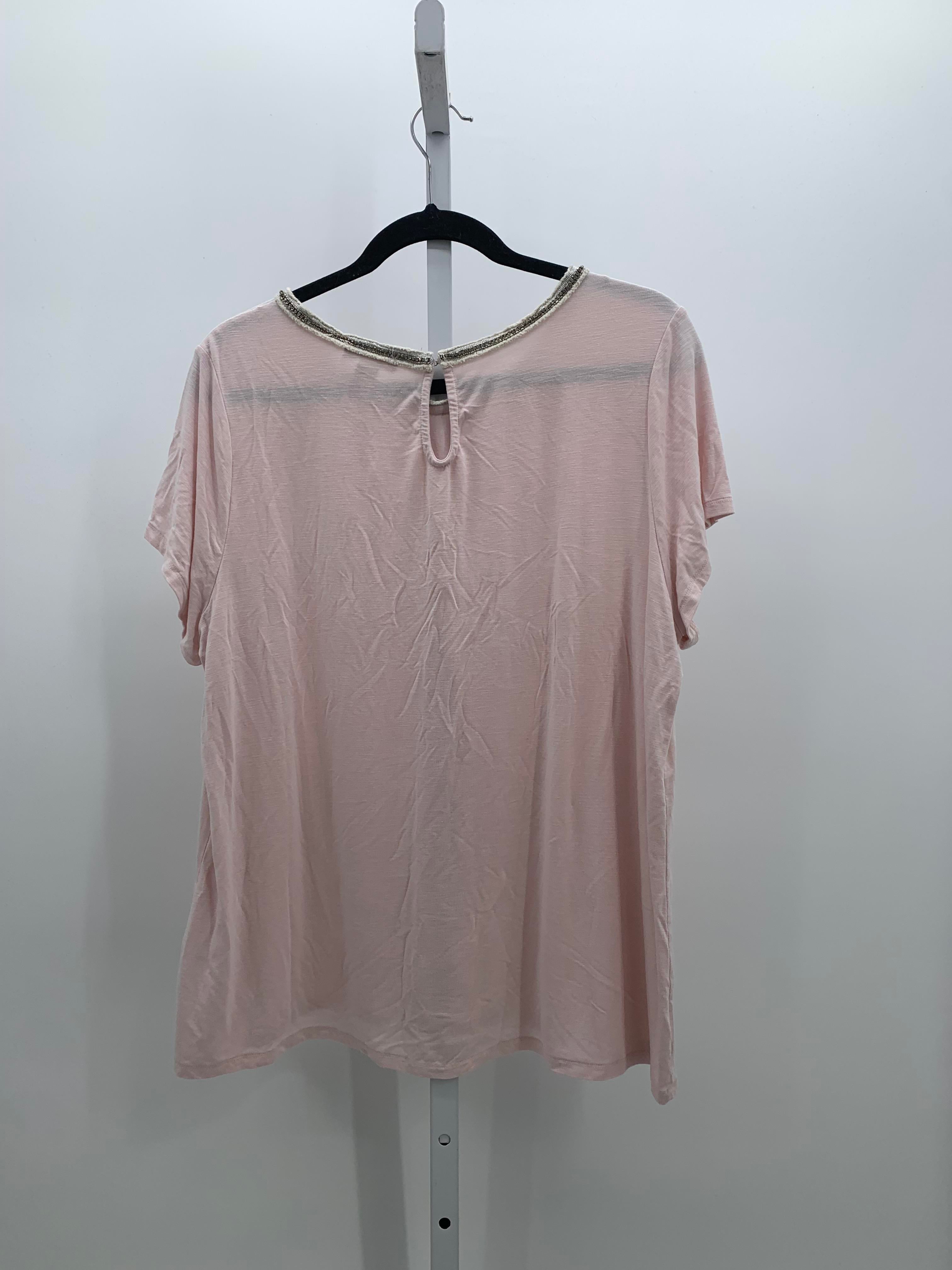 Saint Toppez West Size 1X Womens Short Sleeve Shirt
