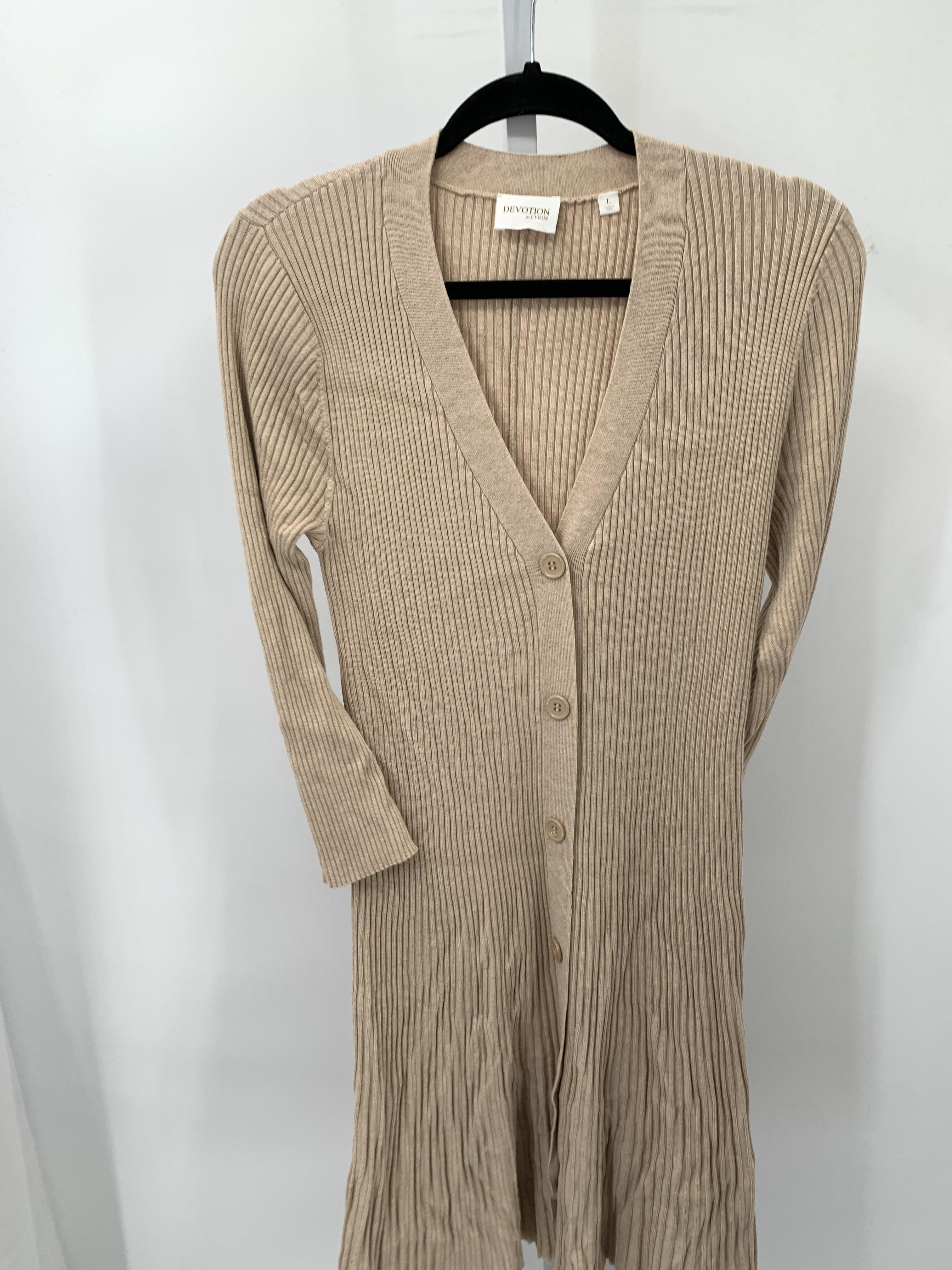 cyrus Size Large Misses Long Sleeve Dress