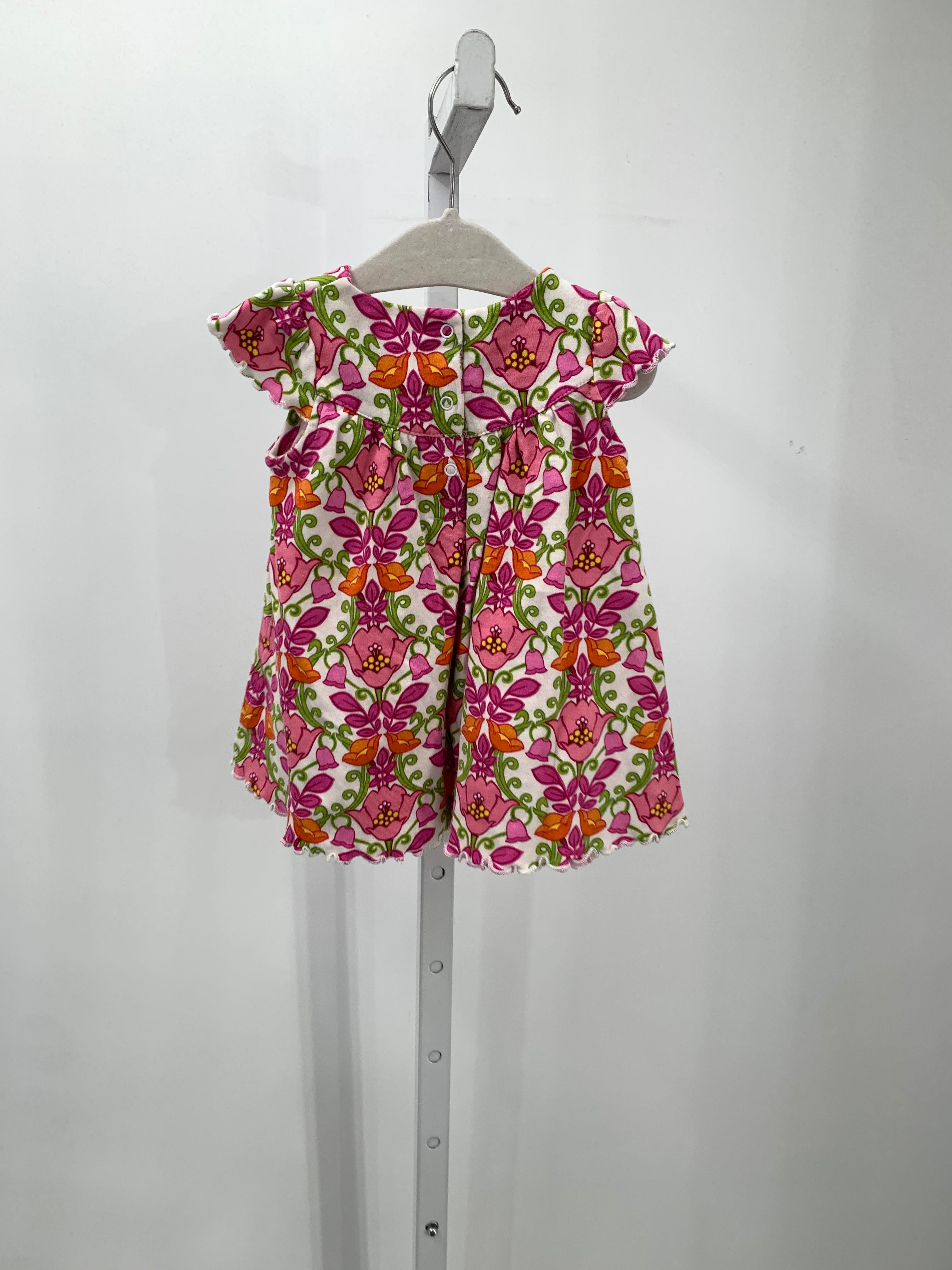 Vera Bradley Size 6-9 mon Girls Short Sleeve Dress