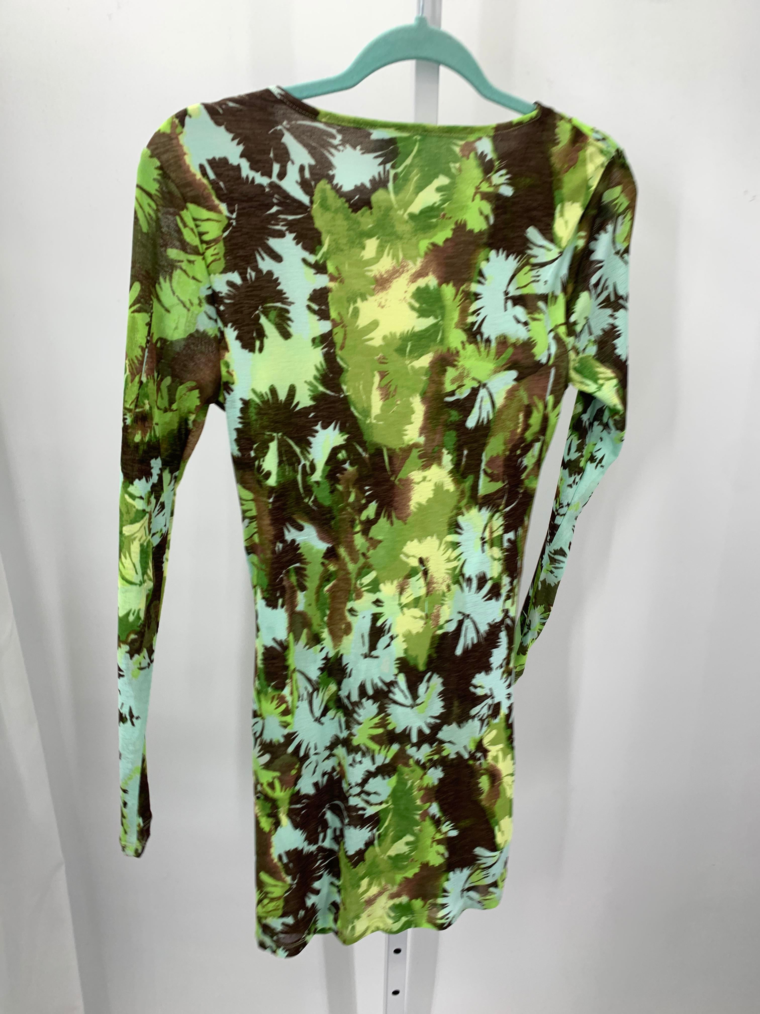 Size X Small Misses Long Sleeve Dress