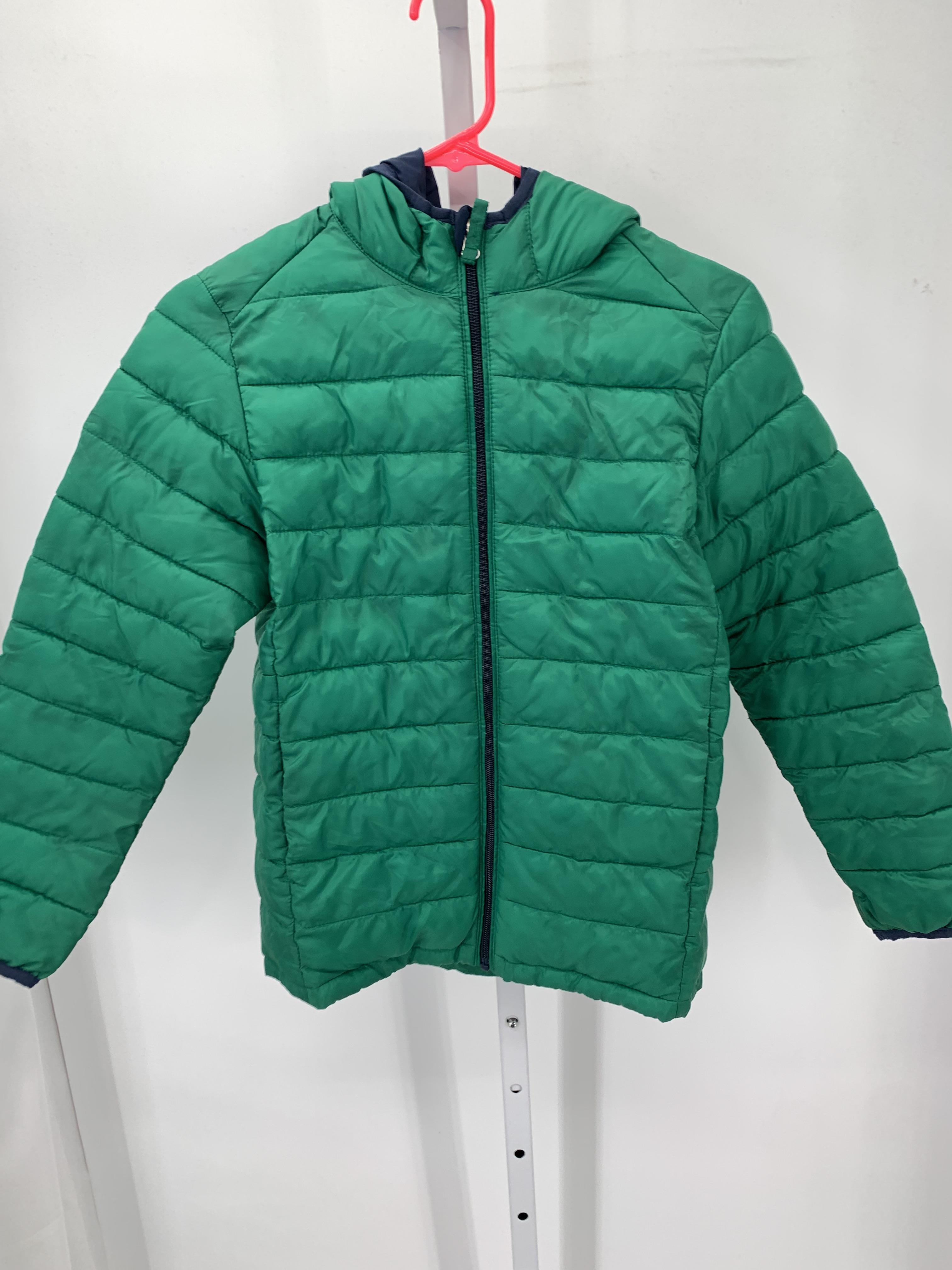 HOODED ZIP PUFF JACKET
