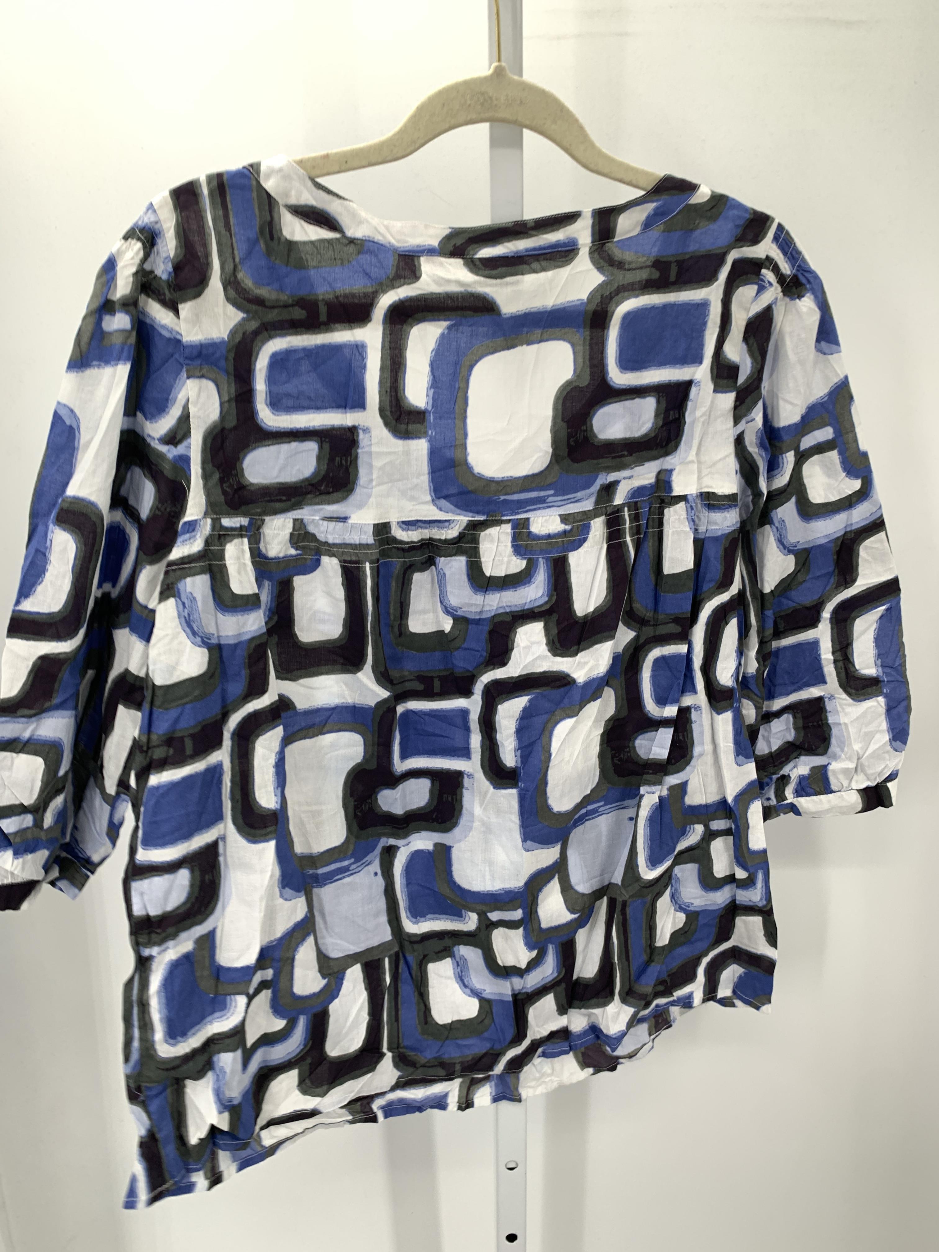 A.N.A. Size Large Misses Short Sleeve Shirt