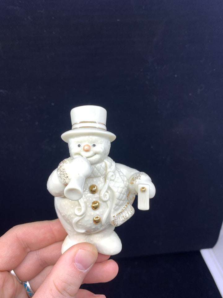 LENOX CELEBRATION SNOWMAN.