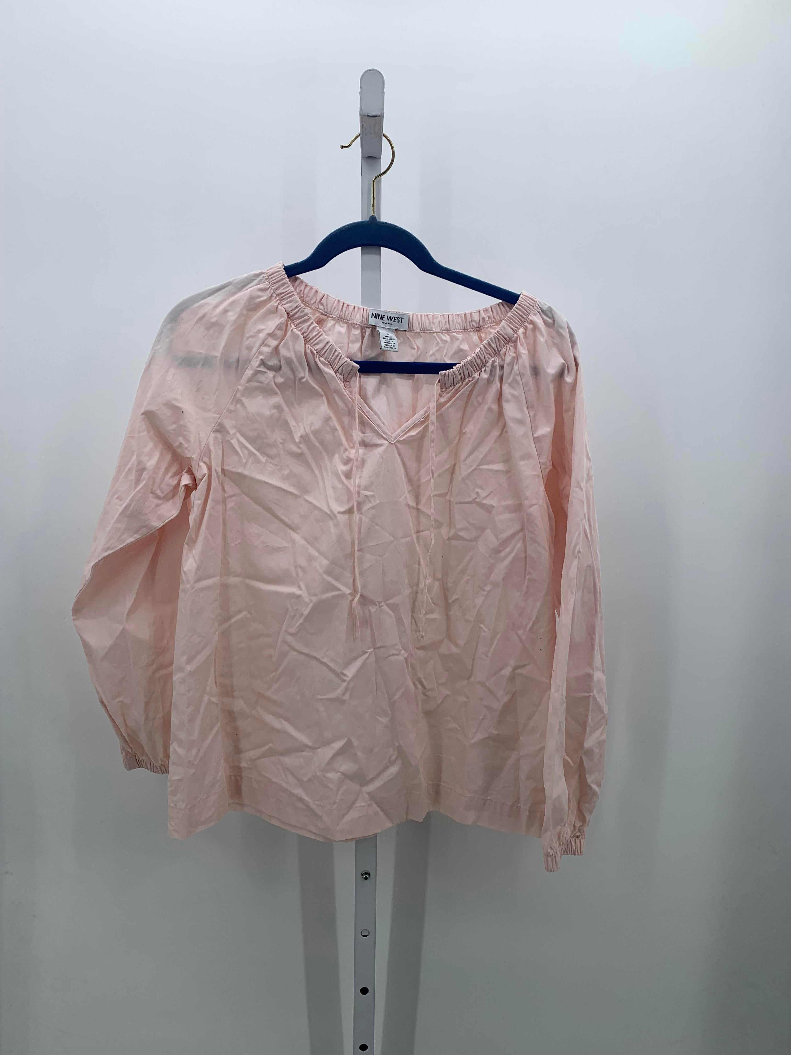 Nine West Size Small Misses Long Sleeve Shirt