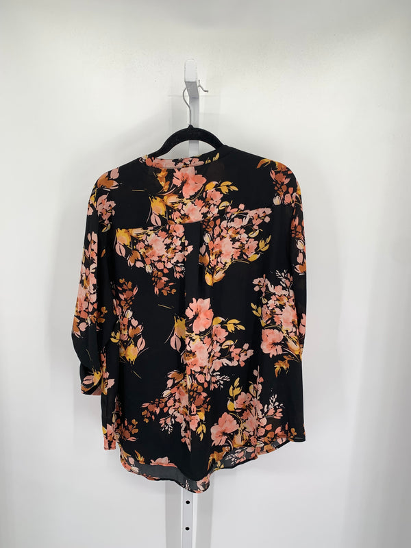 Torrid Size 2X Womens 3/4 Sleeve Shirt