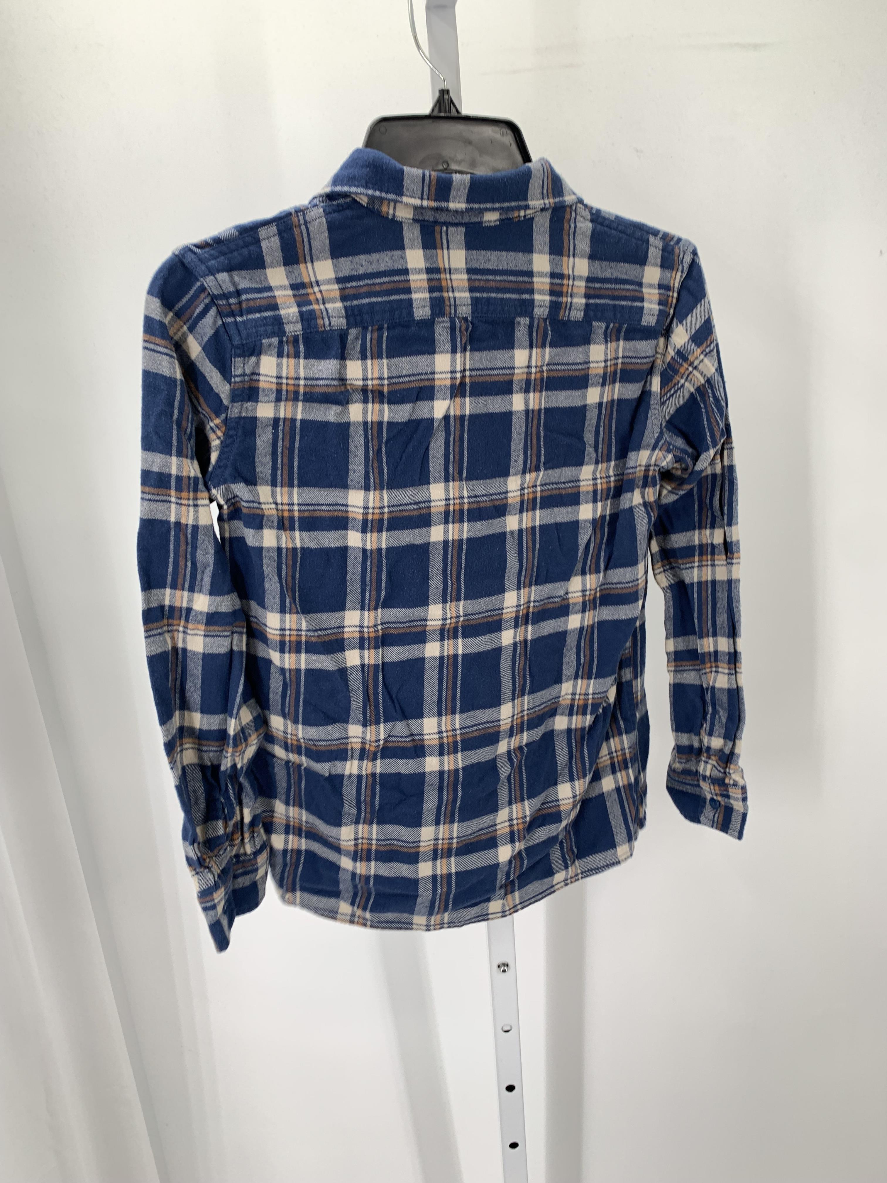 PLAID BTN DOWN