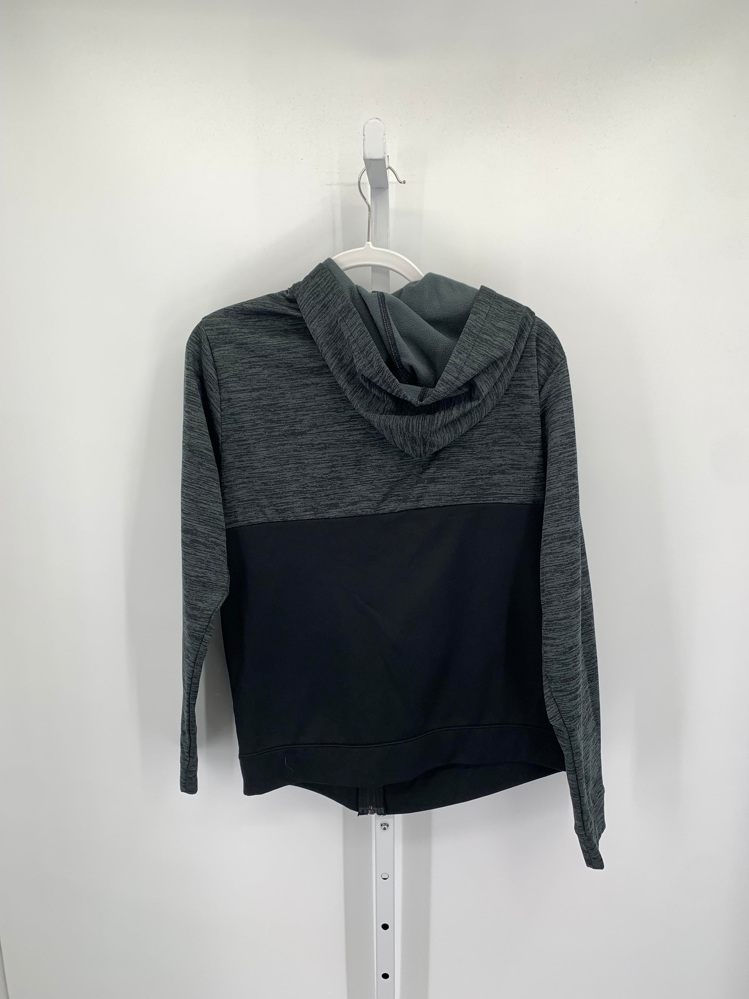 HOODED ZIP KNIT