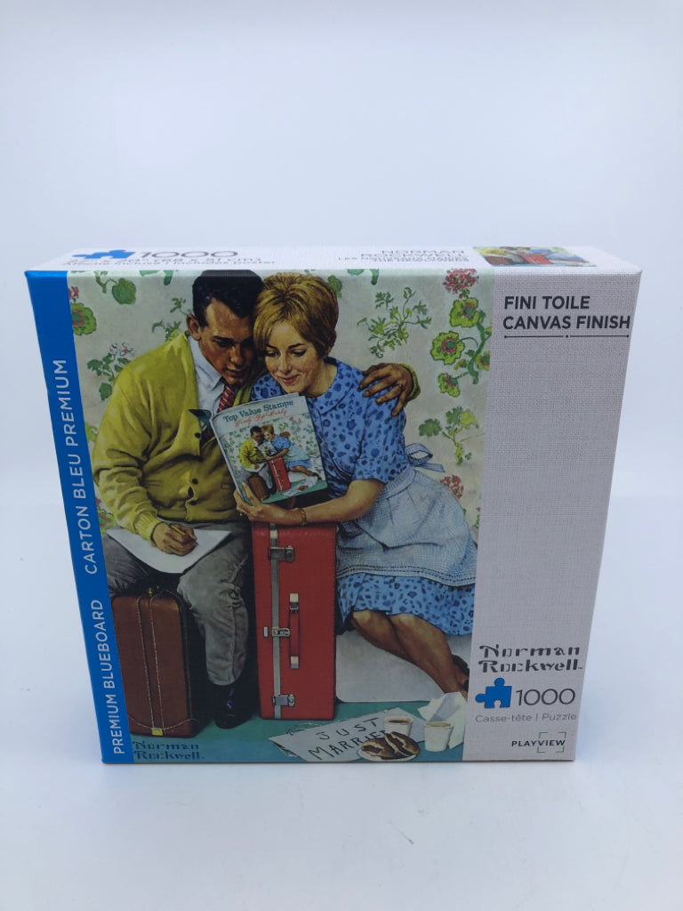 NIB NORMAN ROCKWELL PUZZLE.