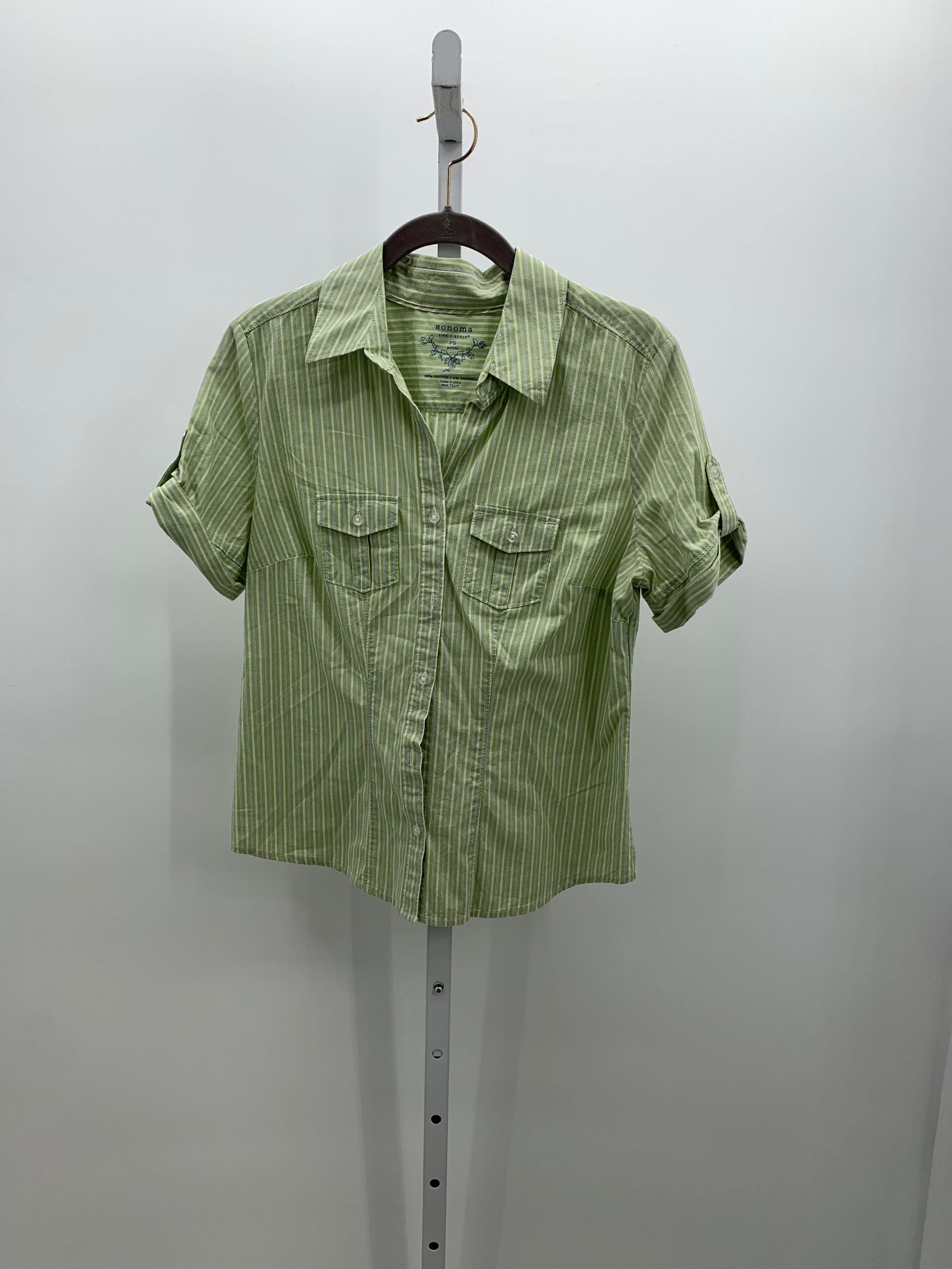 Sonoma Size Small Petite Petite Short Sleeve Shirt
