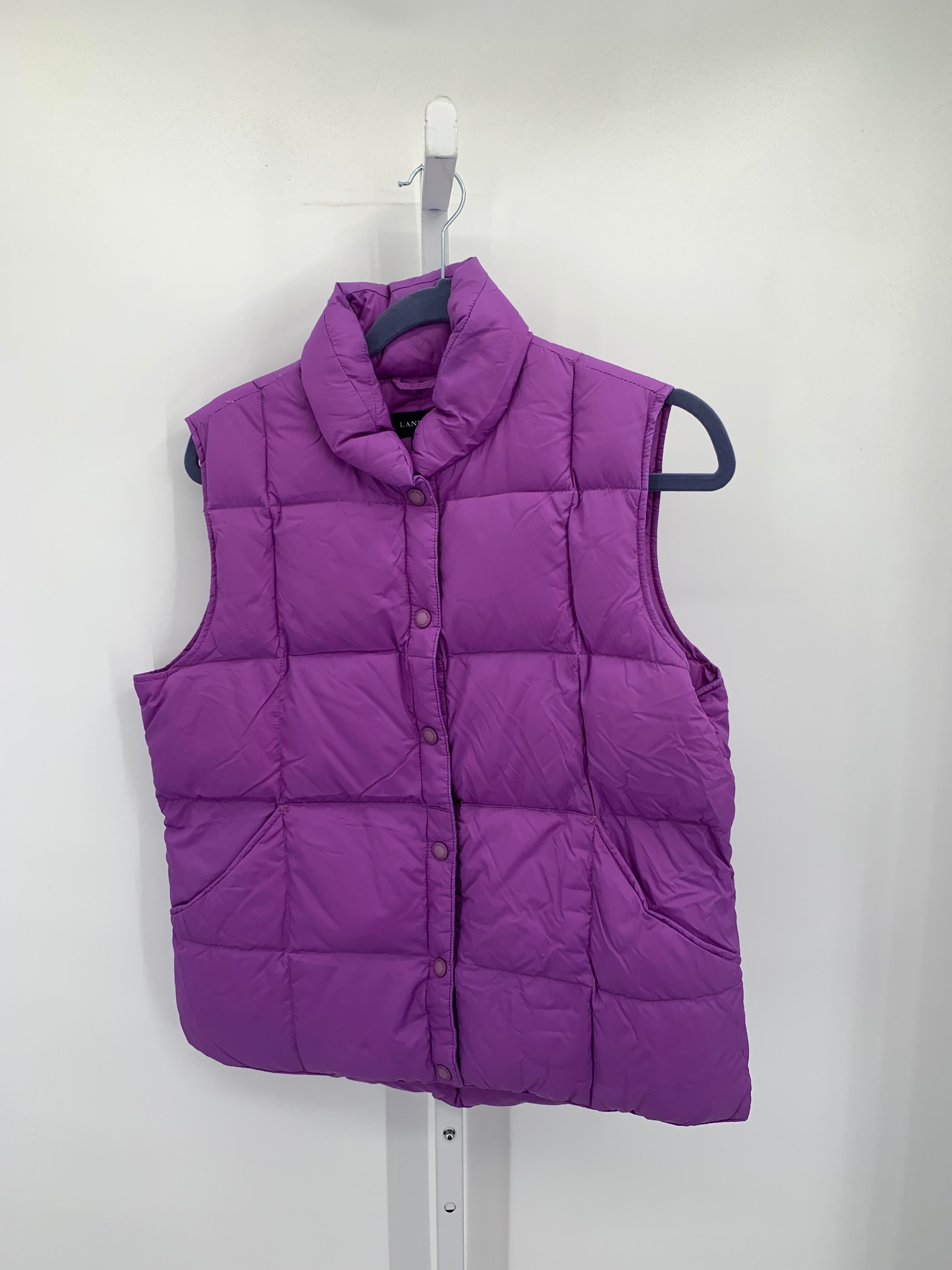 Lands End Size Medium Misses Vest