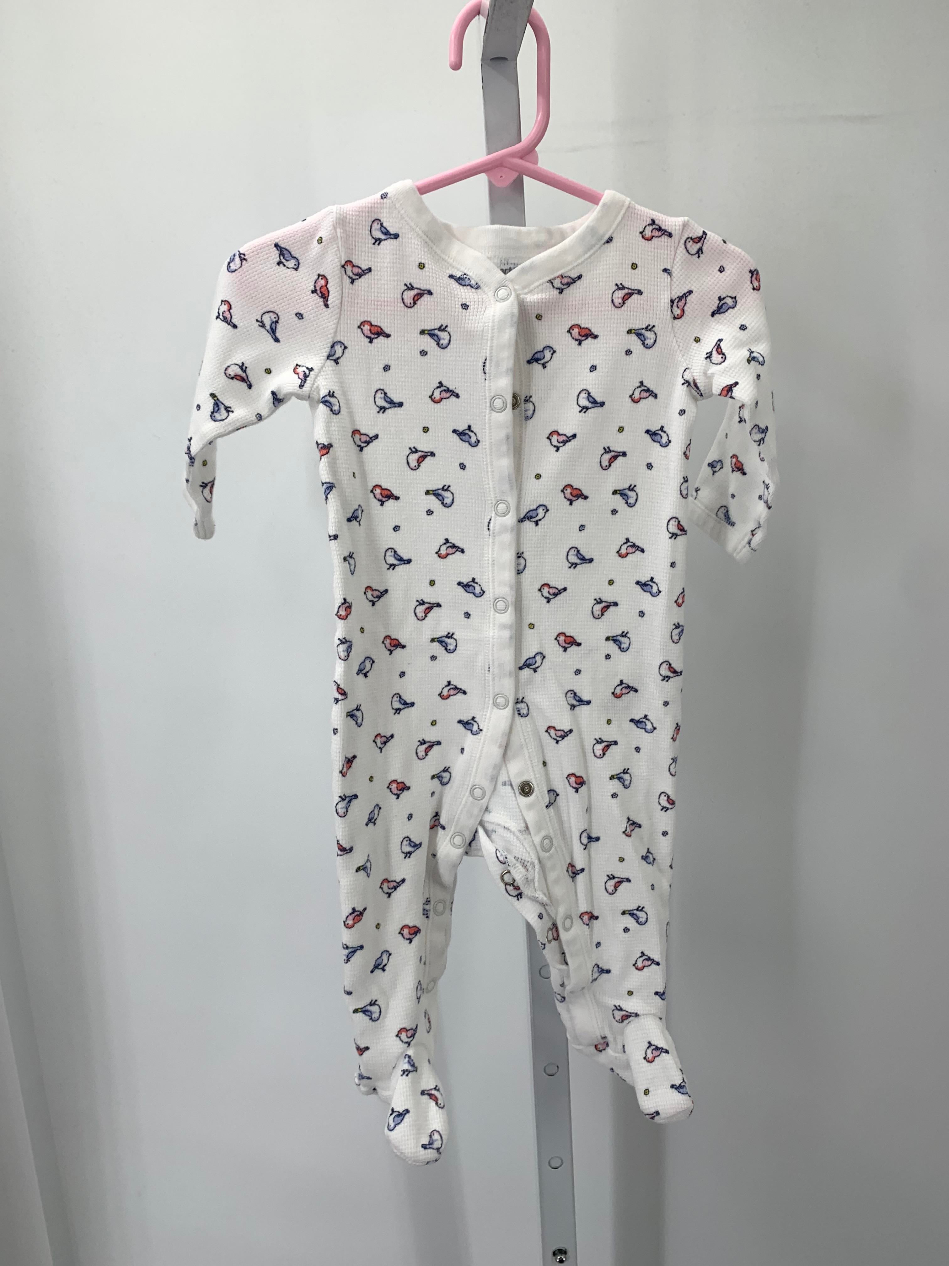 Carters Size 6 Months Girls Long Slv. Romper