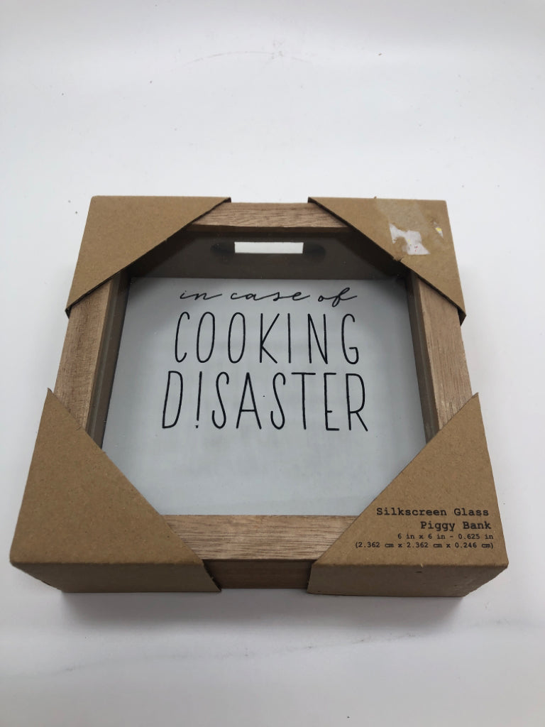 NIP COOKING DISASTER PIGGY BANK.