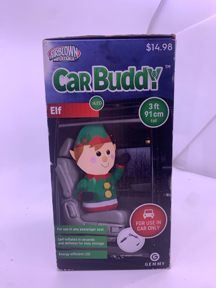 NIB ELF CAR INFLATABLE BUDDY