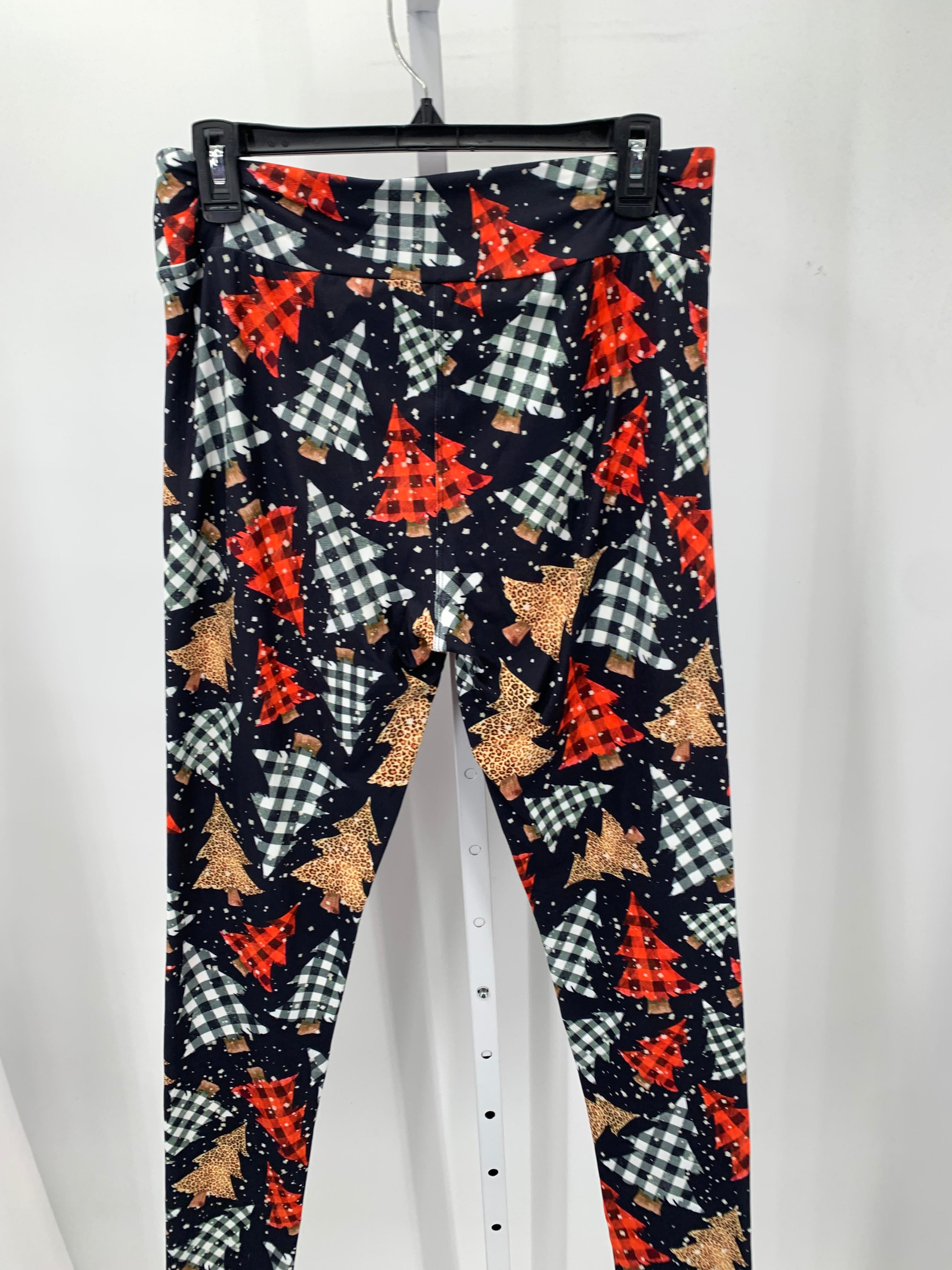 LEGGINGS XMAS TREES.