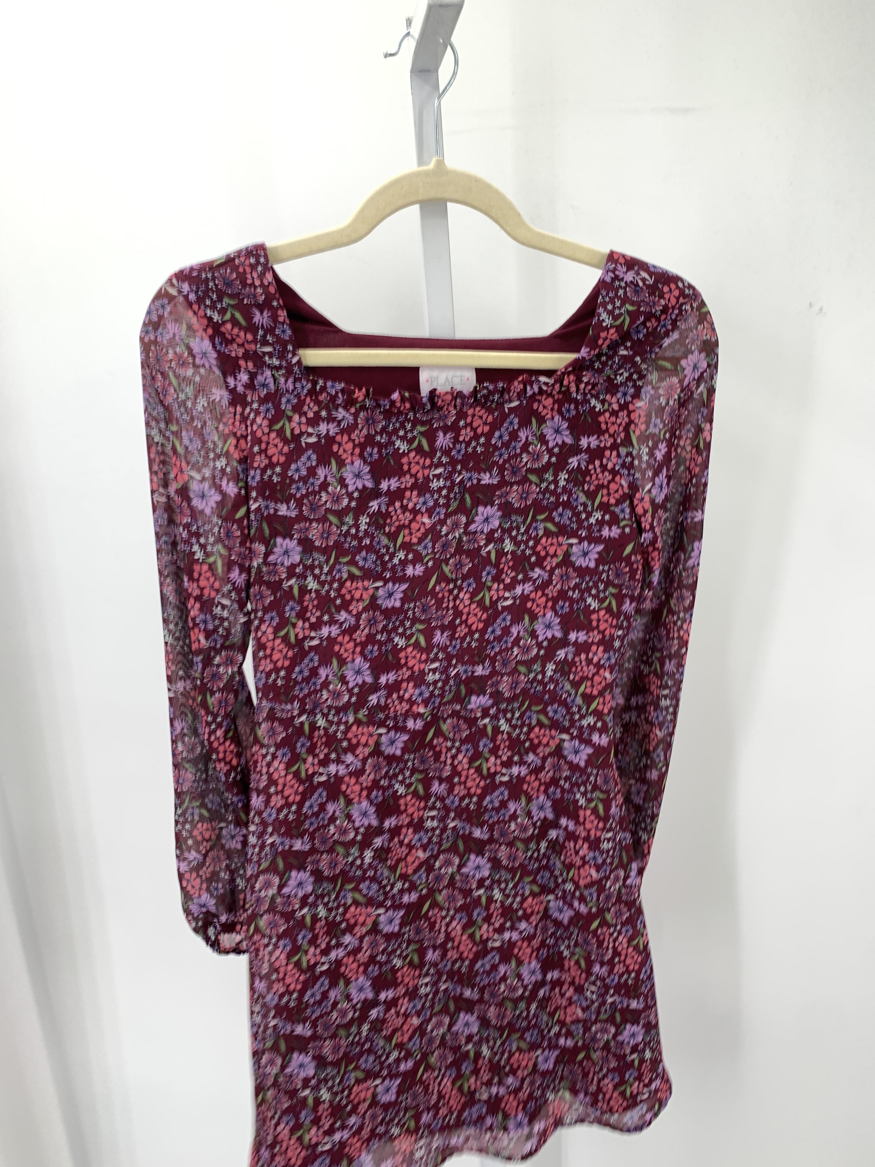 Children's Place Size 14 Girls Long Sleeve Dress