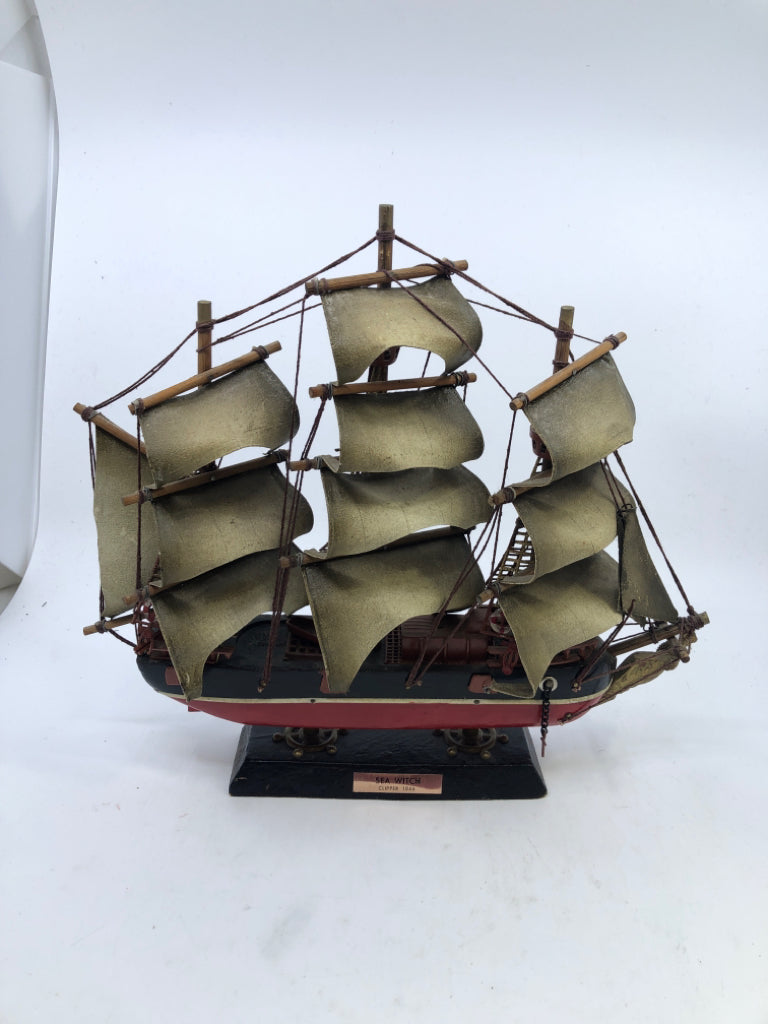 SEA WITCH CLIPPER SHIP MODEL.