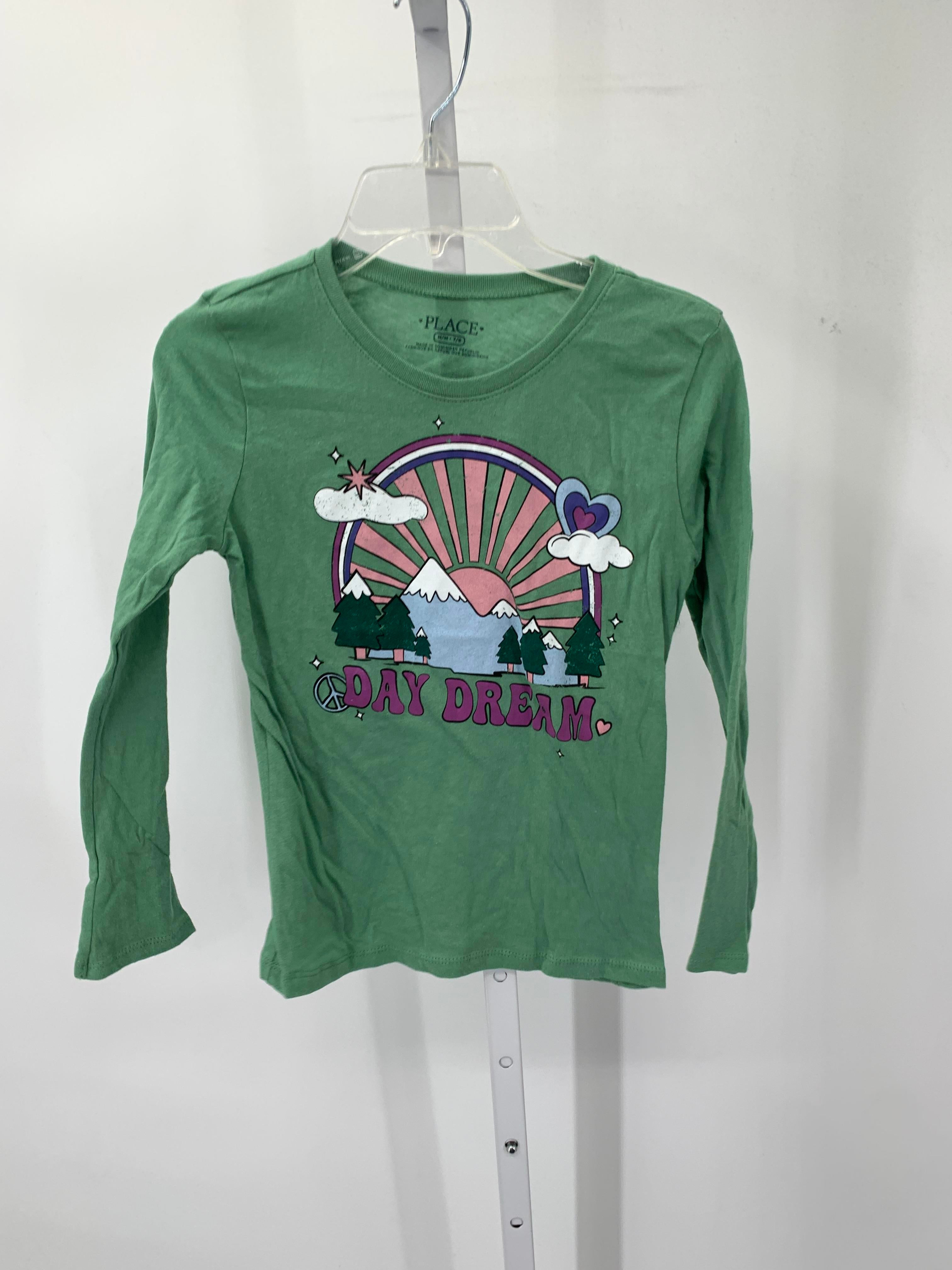 Children's Place Size 7-8 Girls Long Sleeve Shirt