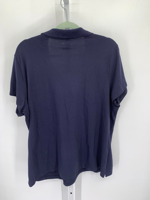 St. Johns Bay Size 1X Womens Short Sleeve Shirt