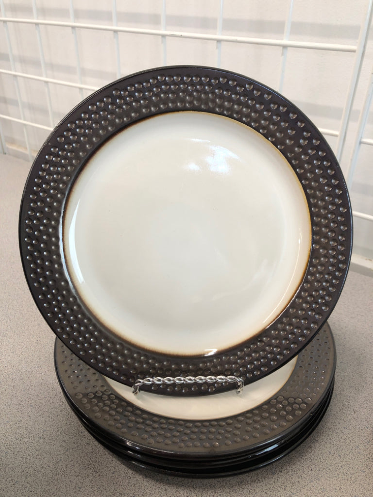 16PC BARNET BRONZE STONEWARE SET- SVC 4.