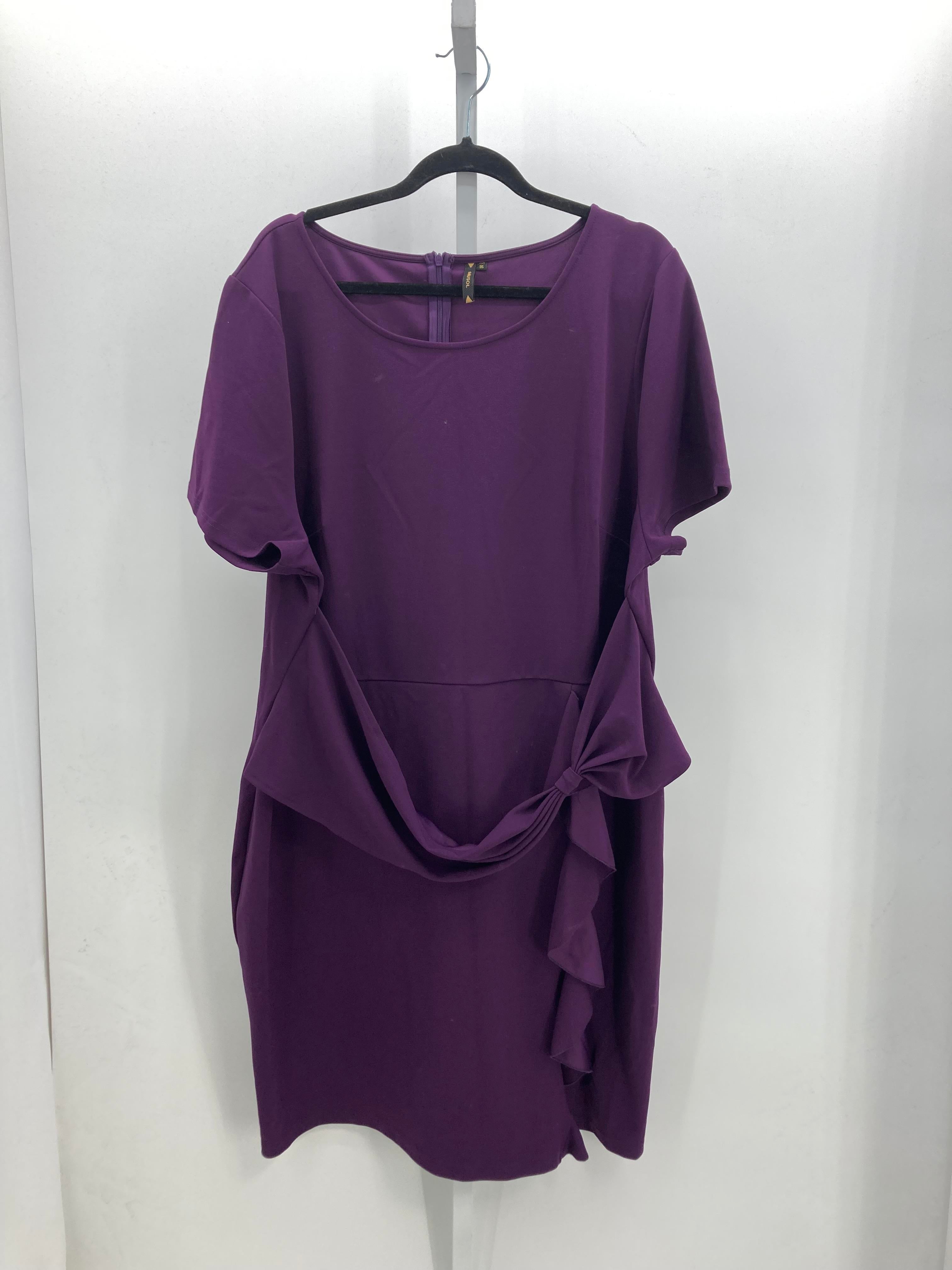 Size 5X Womens Short Sleeve Dress