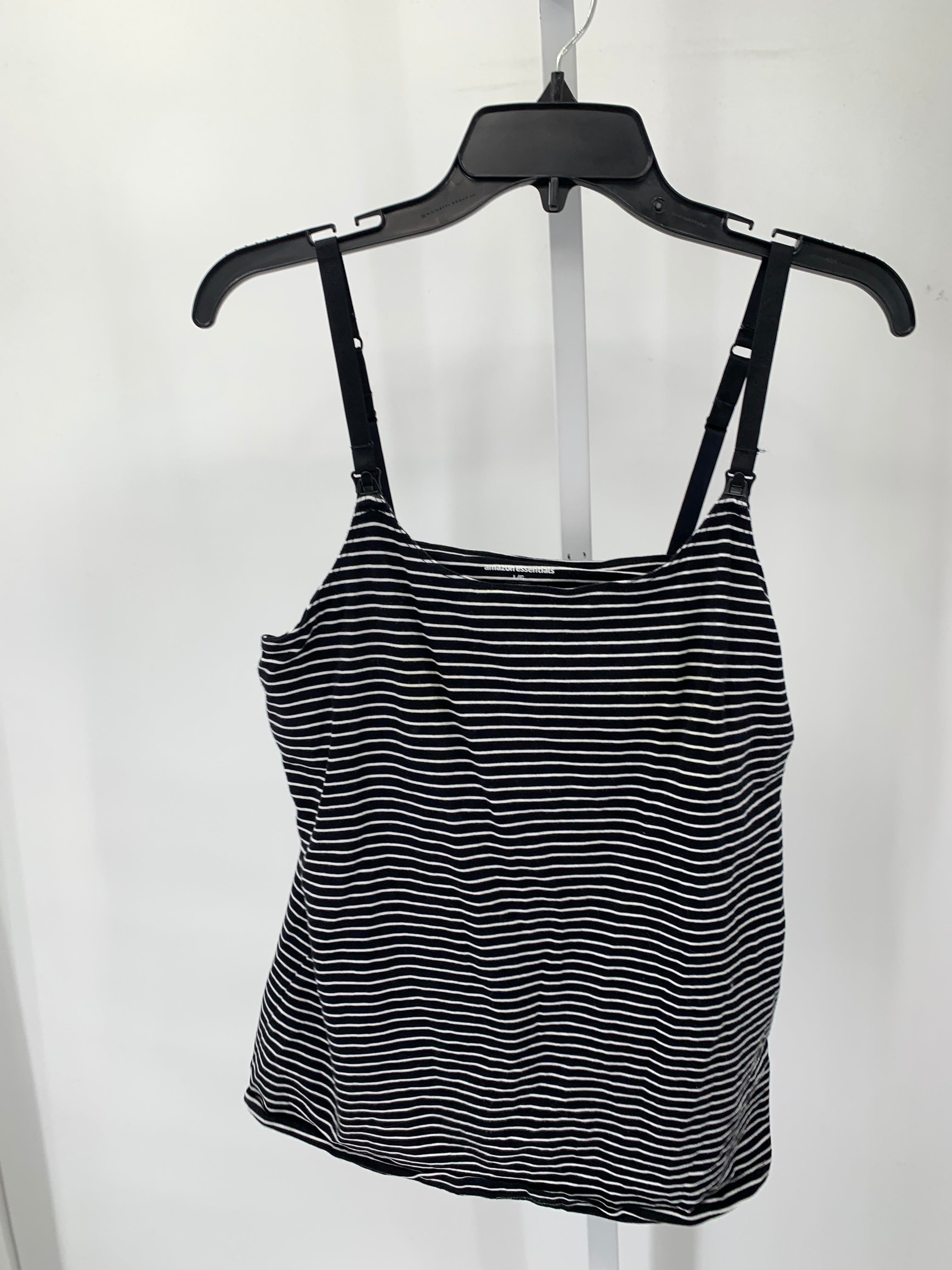 Amazon Essentials Blk/Wht Size Large Misses Camisole