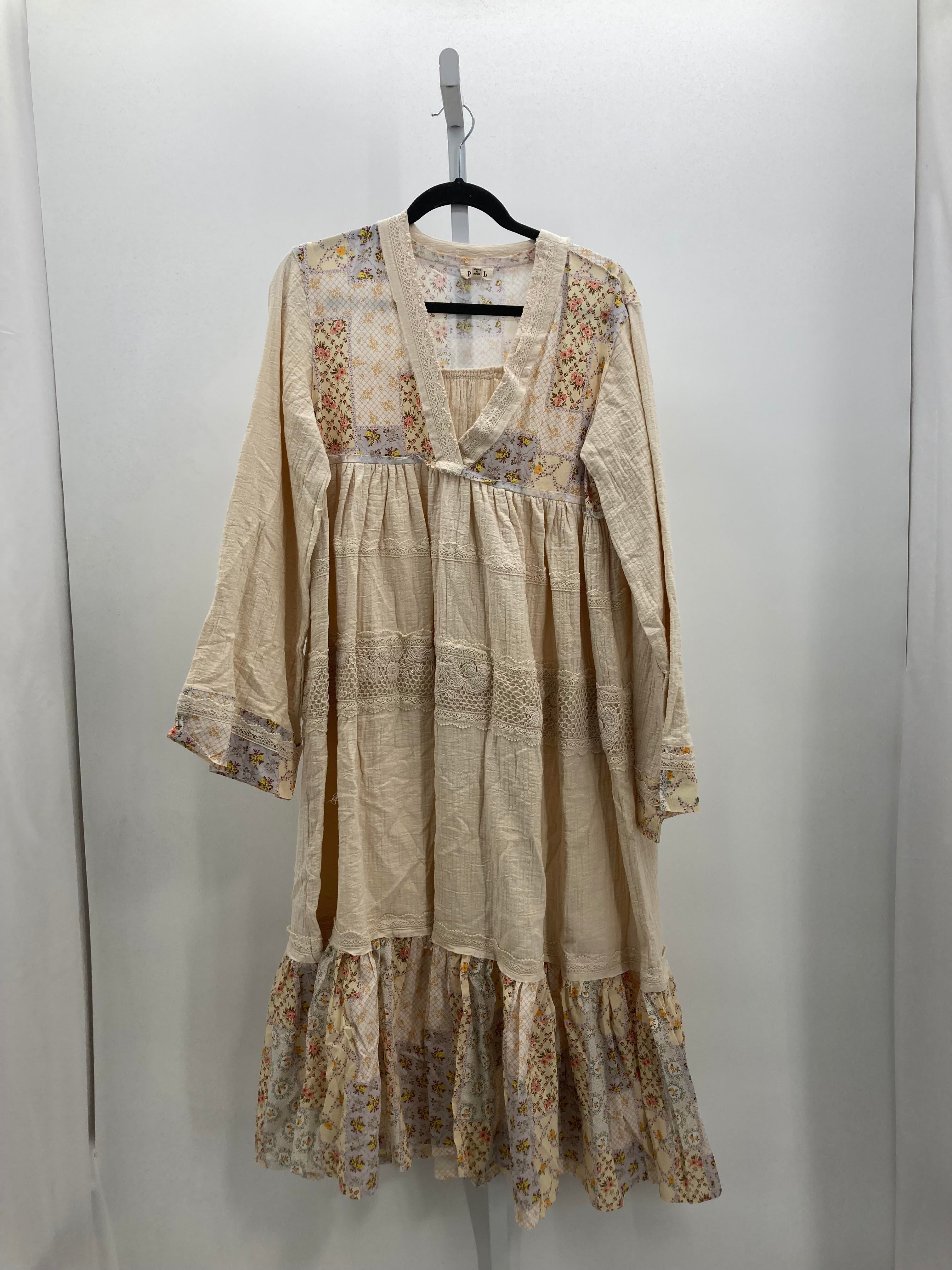 Size Medium Misses Long Sleeve Dress