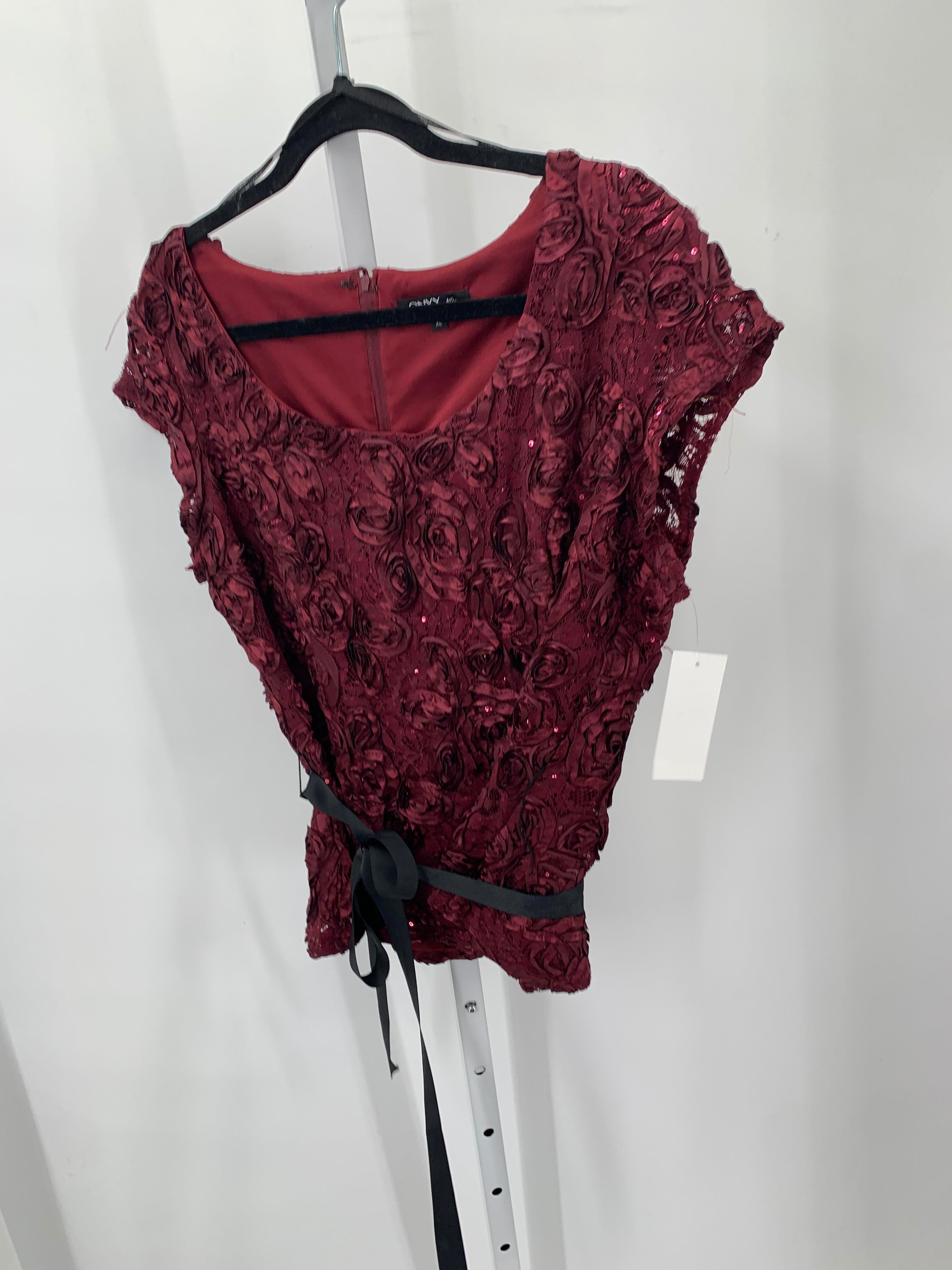 Onyx Nite Size Extra Large Misses Short Sleeve Shirt