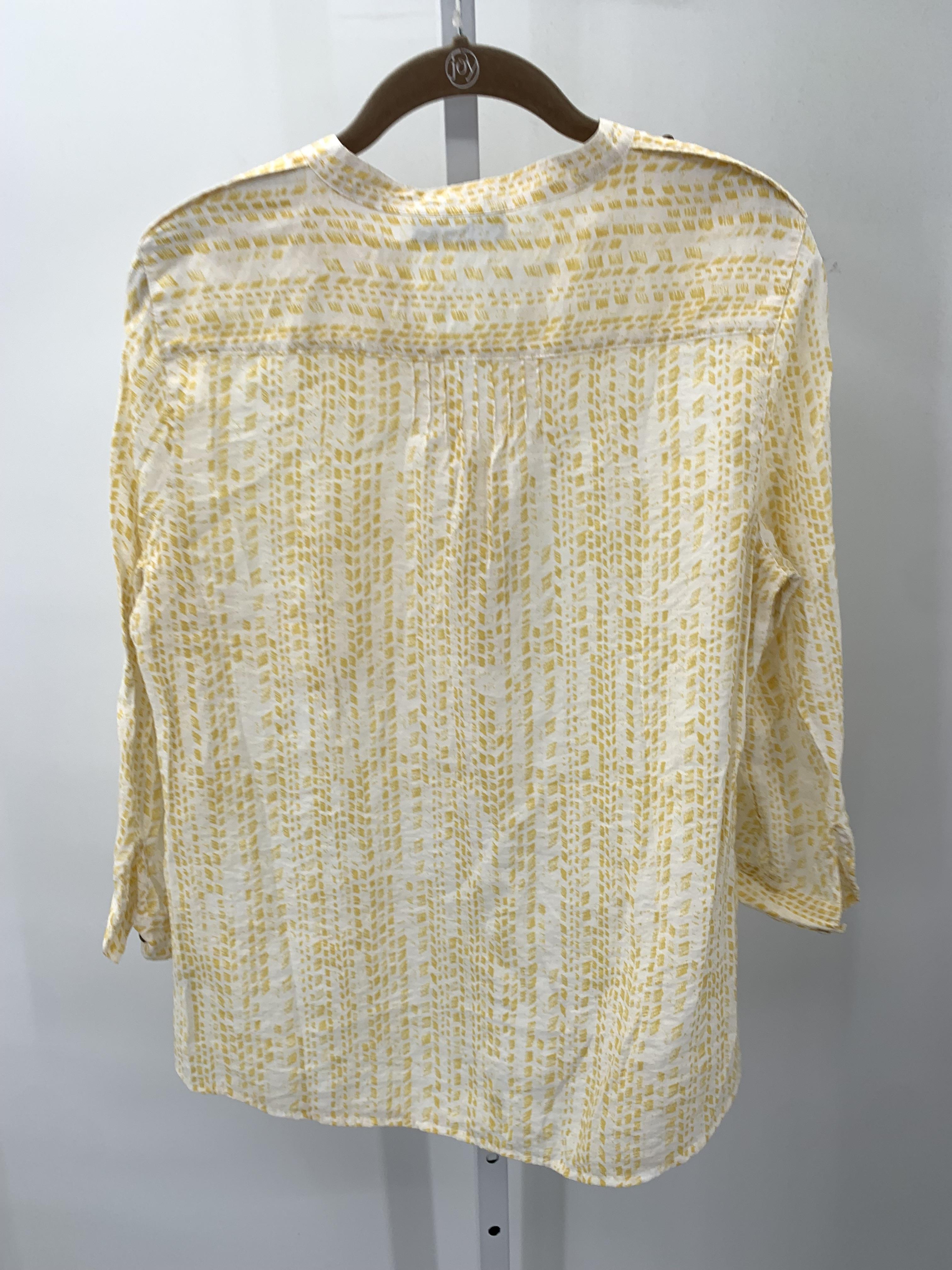 A.N.A. Size Medium Misses 3/4 Sleeve Shirt