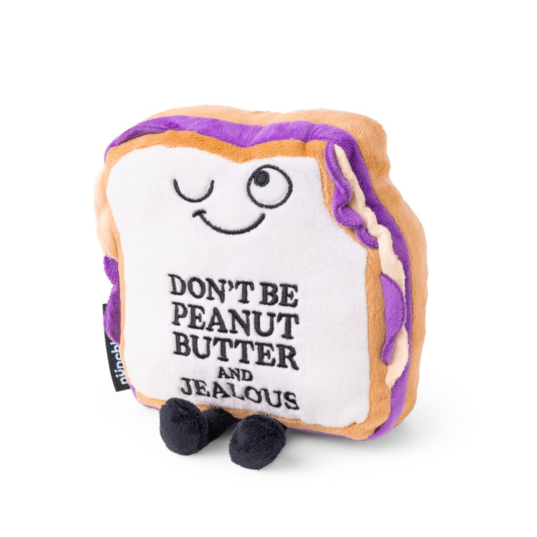 "Don't Be Peanut Butter & Jealous" Plush PB&J Sandwich