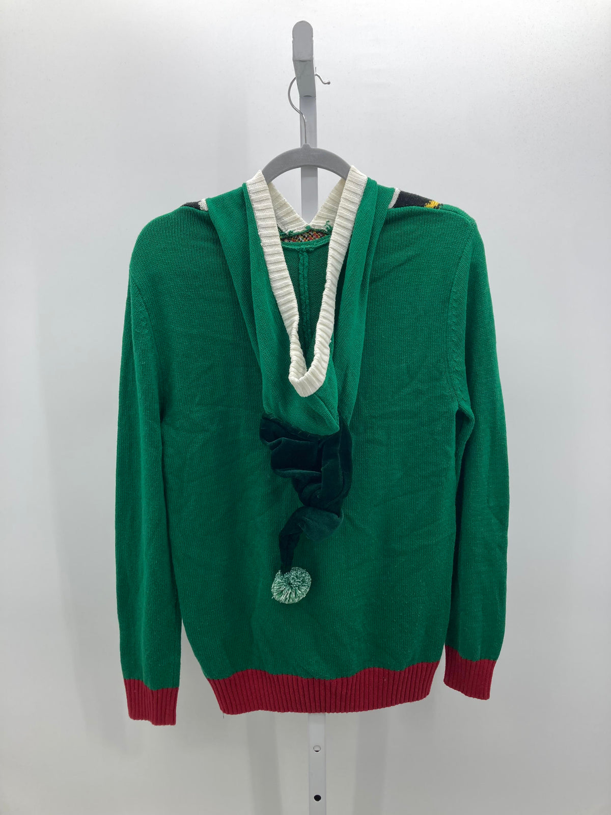 HOODED ELF SWEATER.