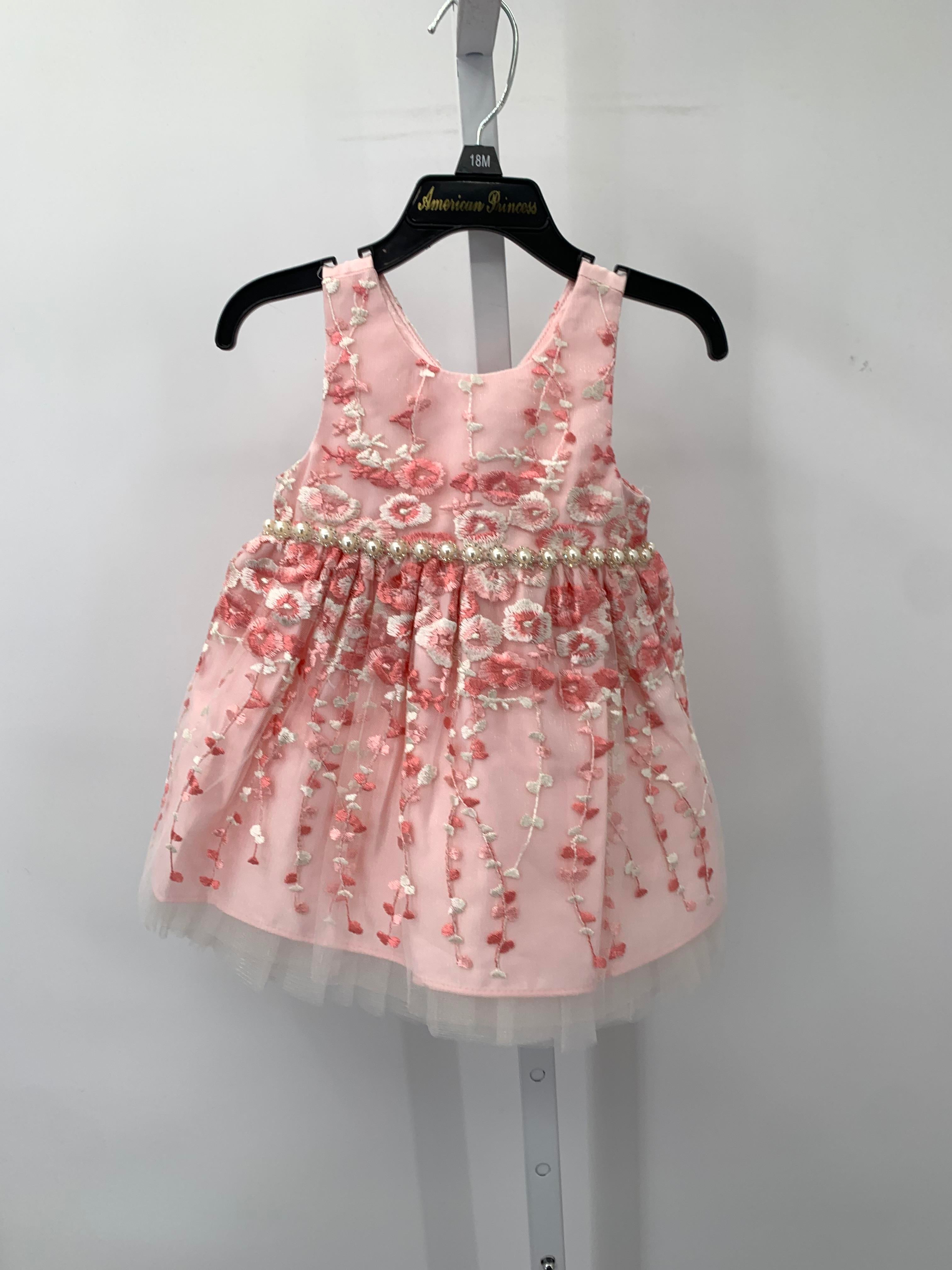 American Princess Size 18 Months Girls Sleeveless Dress