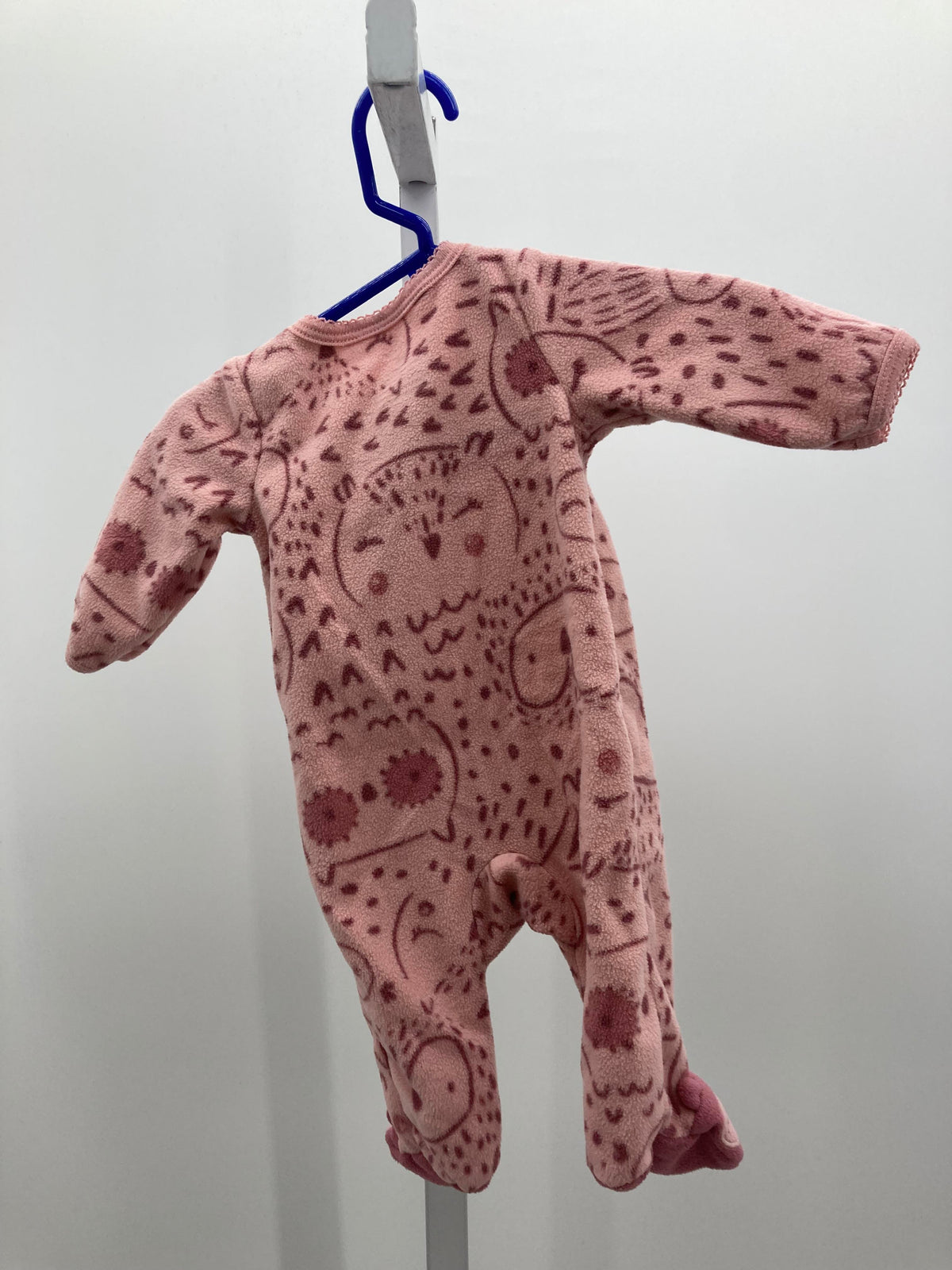 Carters Size Newborn Girls Long Slv. Romper