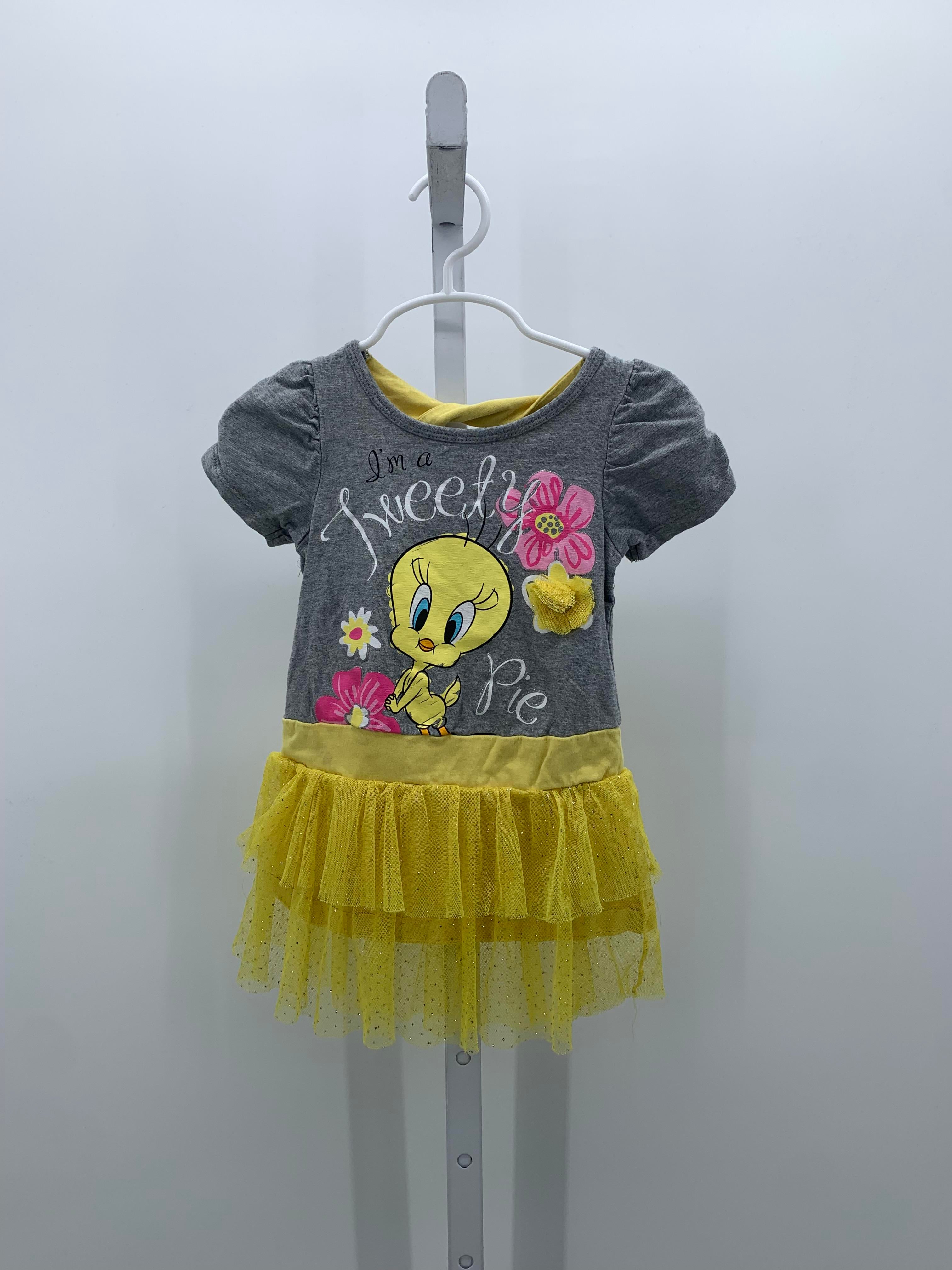 Size 2T Girls Short Sleeve Dress