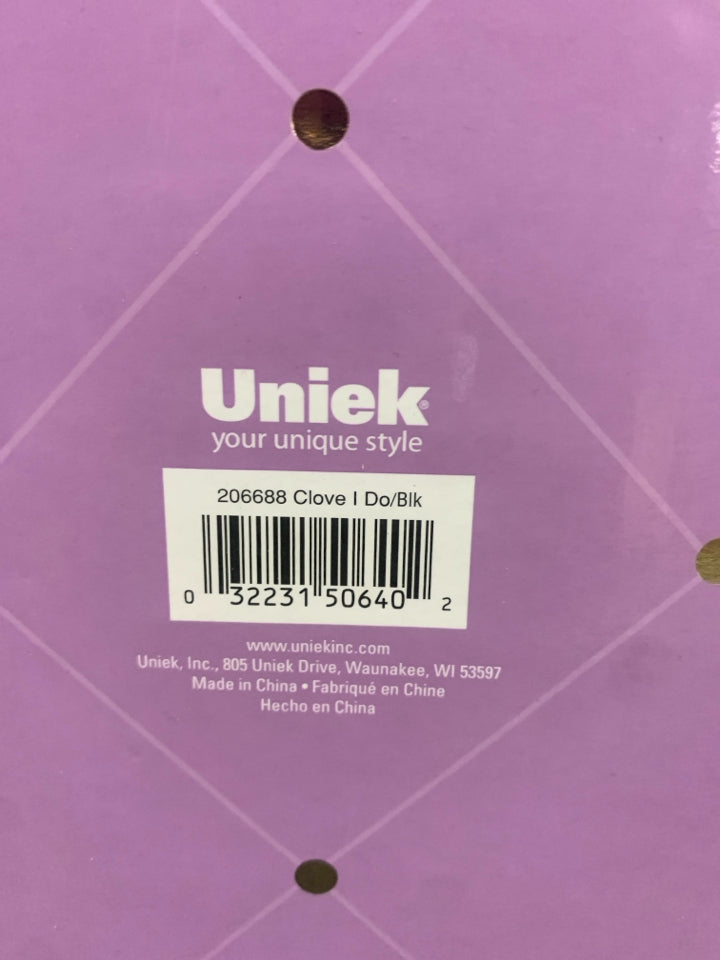 NIB "I DO" BLACK FRAME.