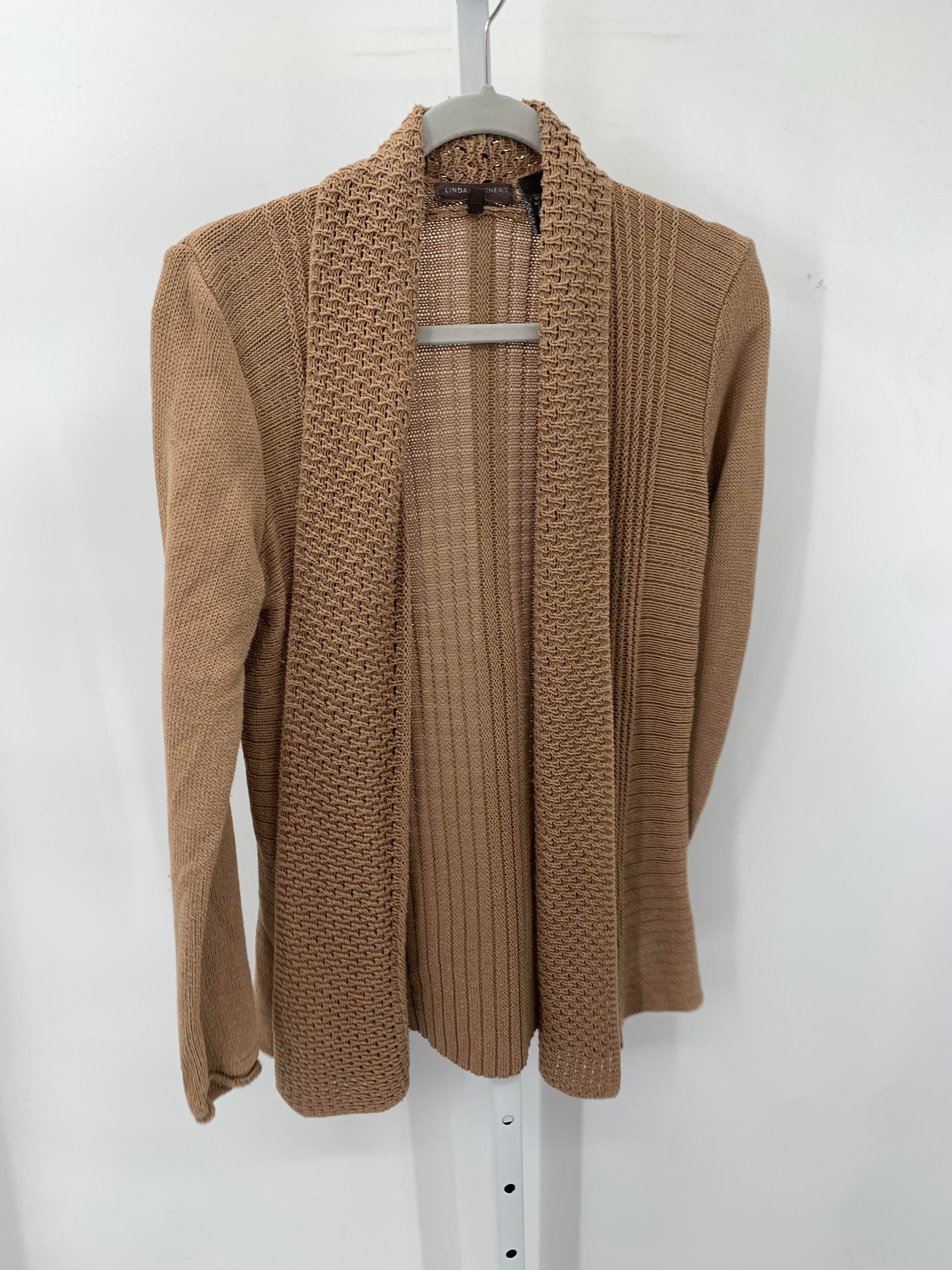 Linda Matthews Size Medium Petite Petite Cardigan
