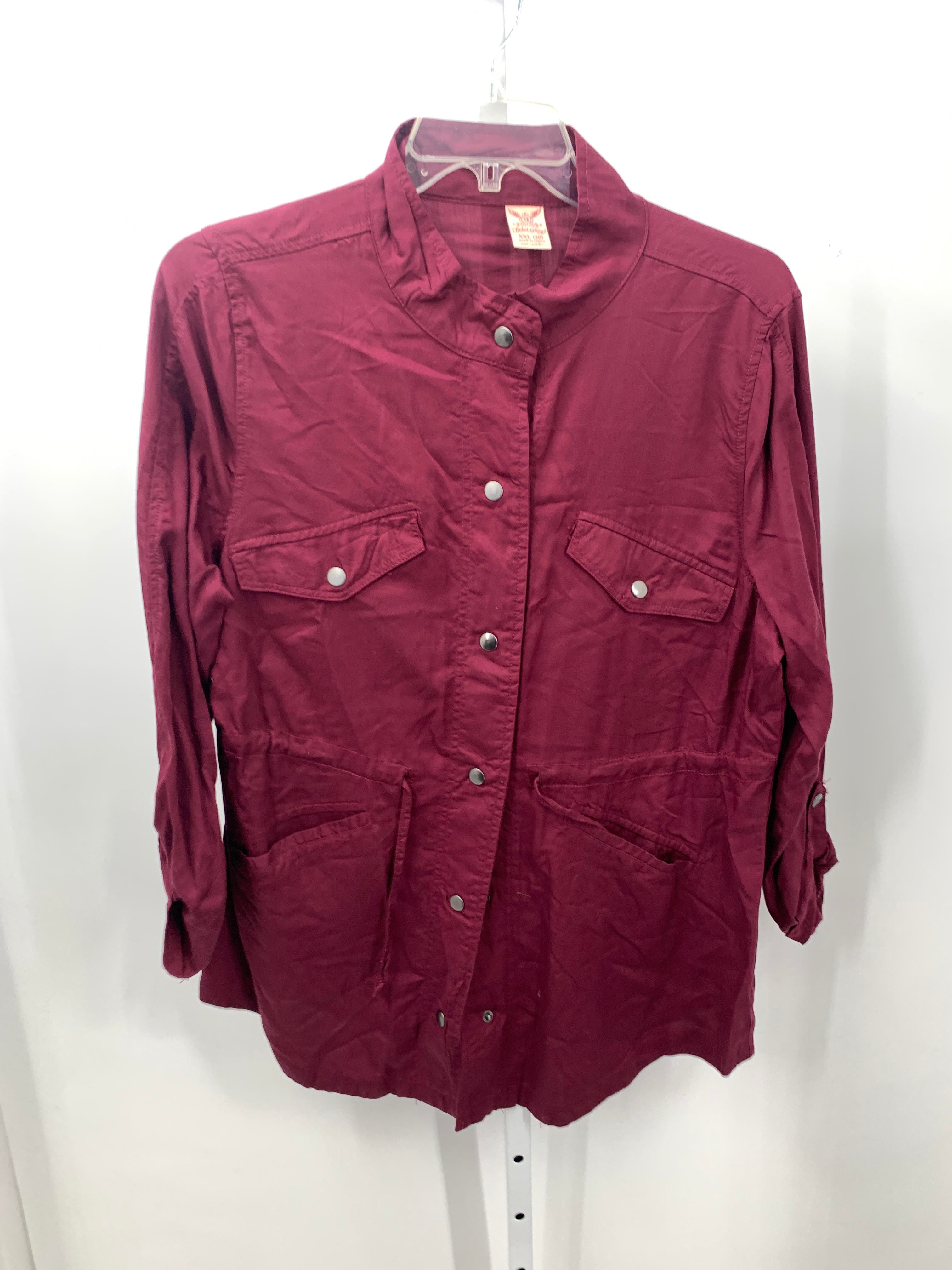 Faded Glory Size XXL Misses Lightweight Jacket