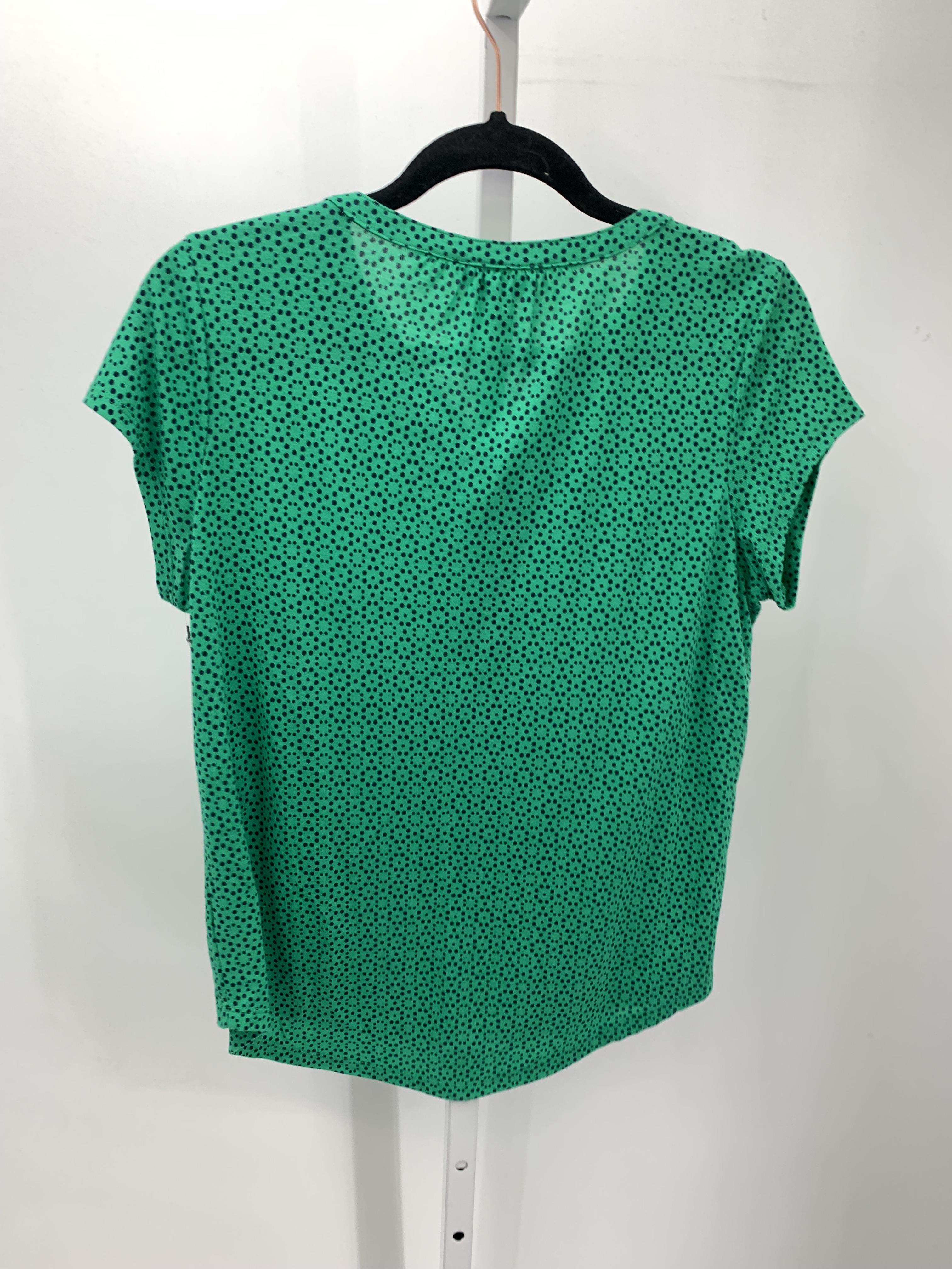 Liz Claiborne Size Medium Petite Petite Short Sleeve Shirt