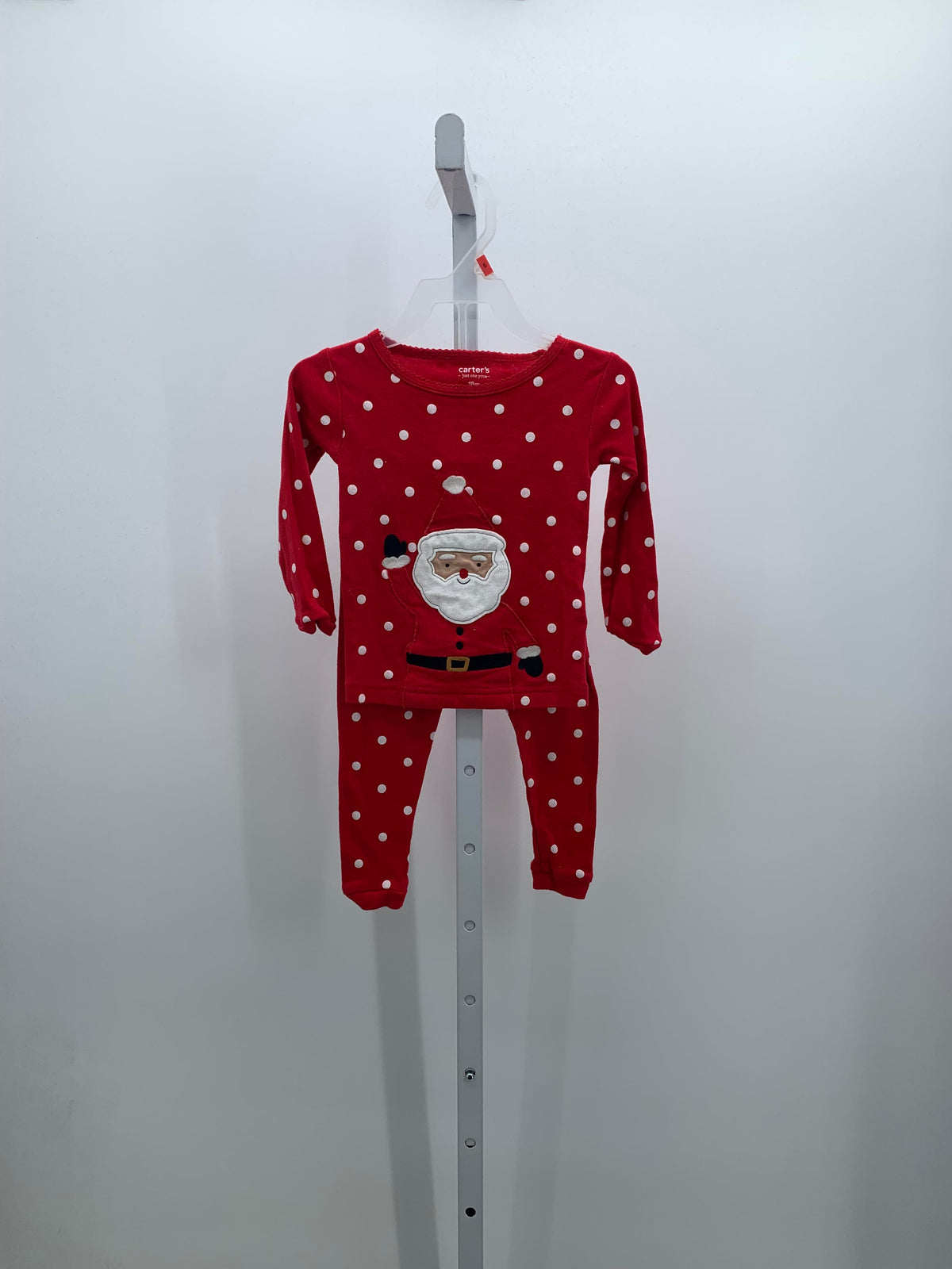 PJS SANTA POLKA DOTS