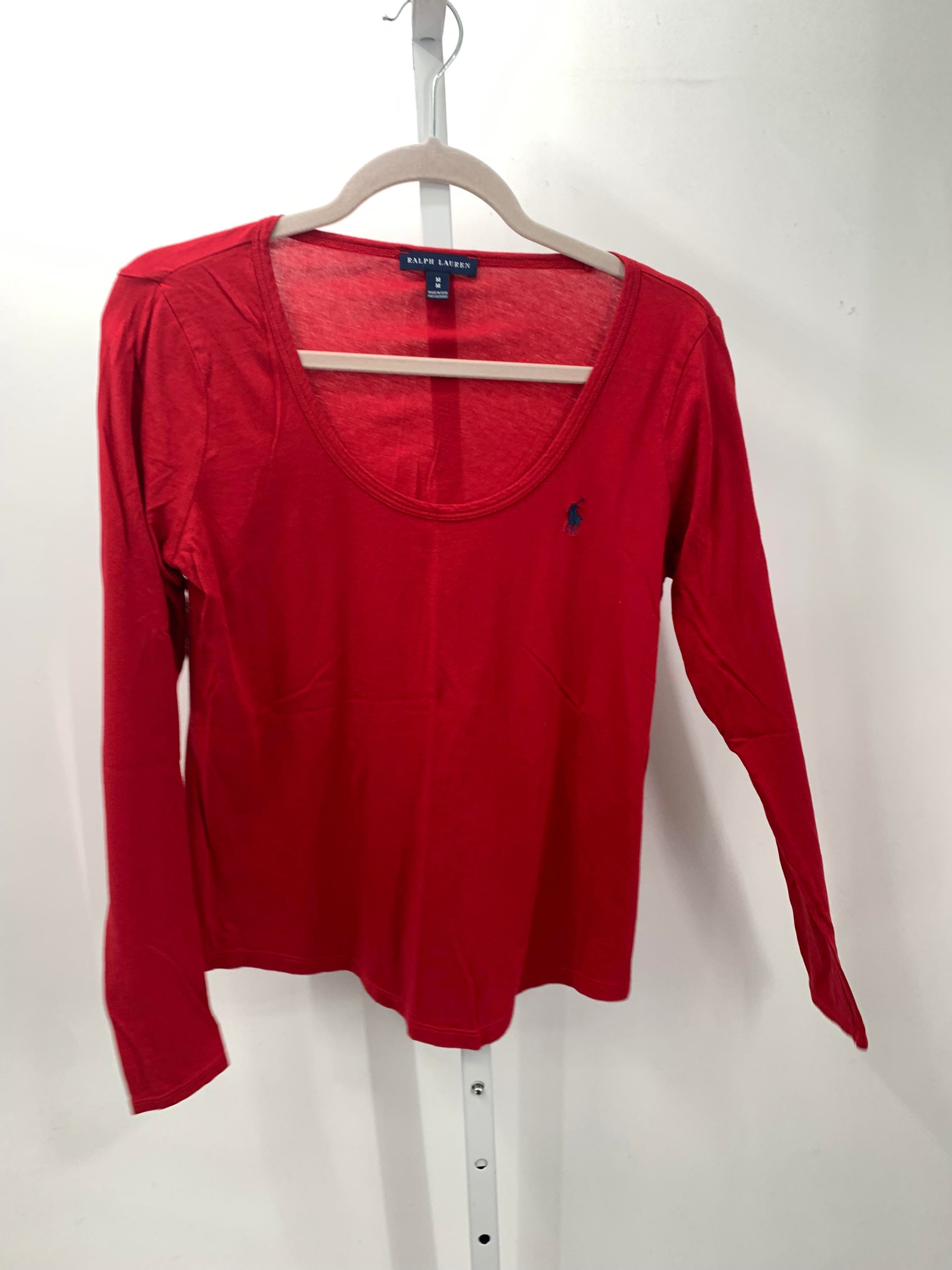 Ralph Lauren Size Medium Misses Long Sleeve Shirt
