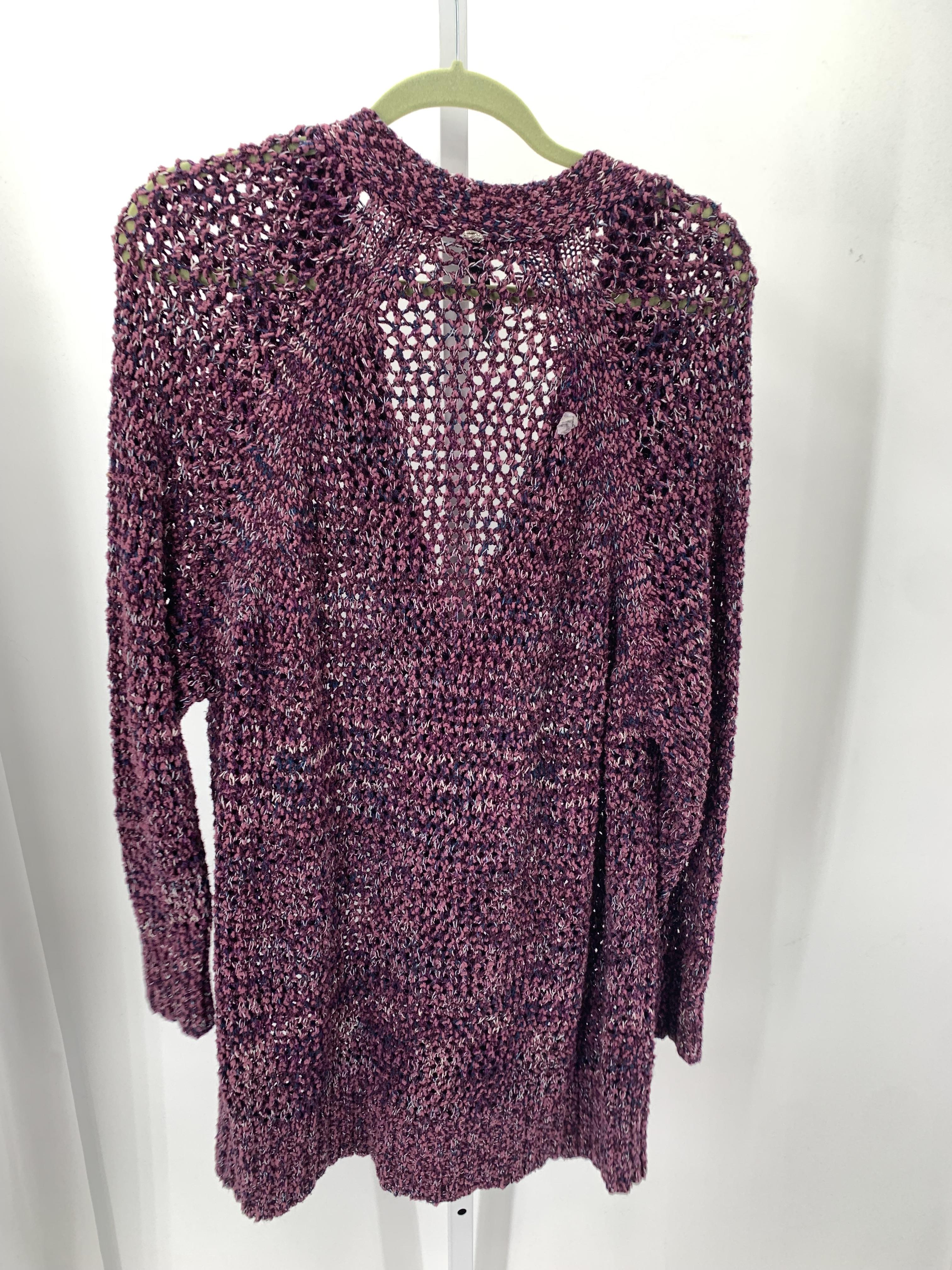 Seven Apparel Size 2X Womens Long Slv Sweater