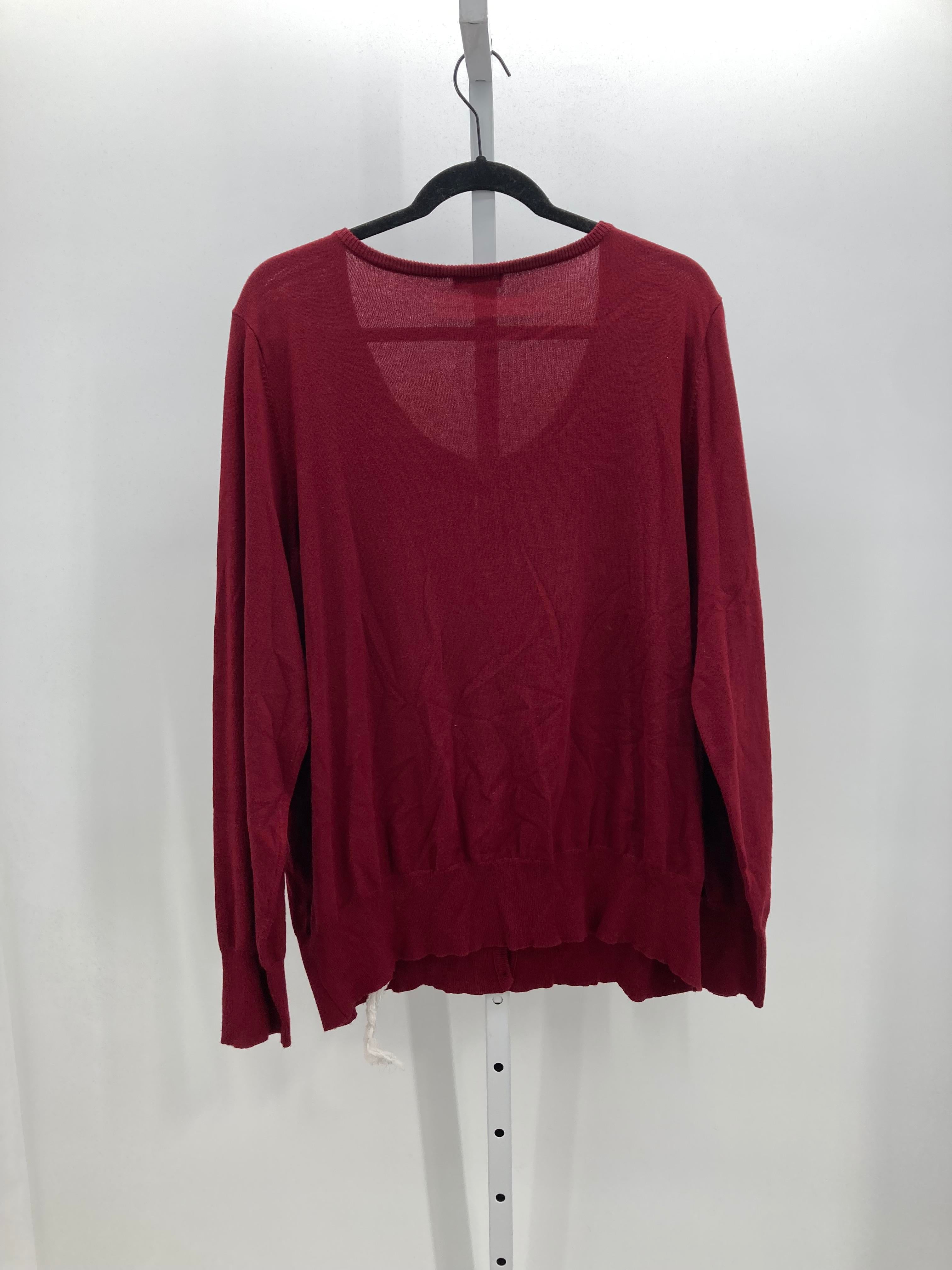Lane Bryant Size 26/28 W Womens Long Slv Sweater